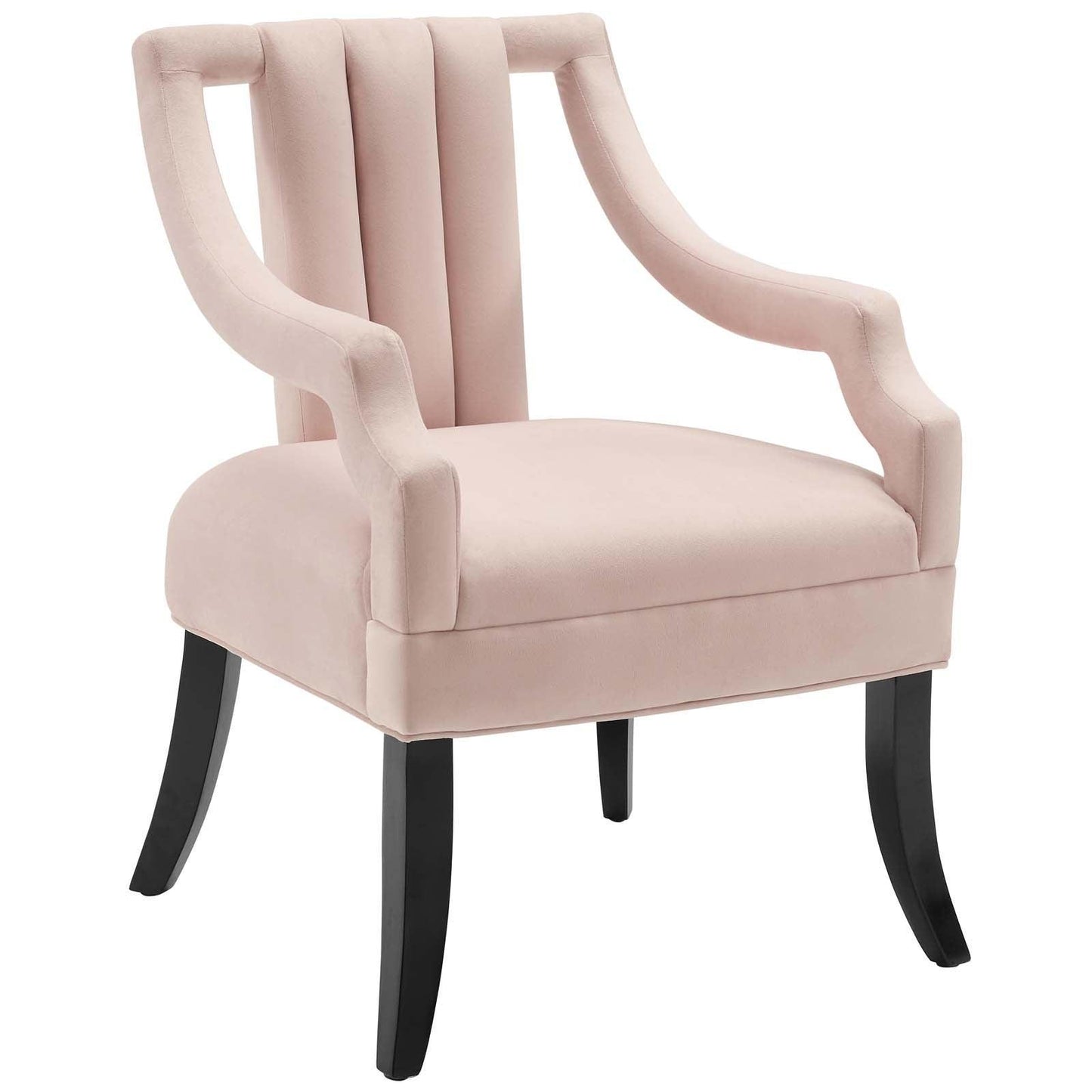 Modway Harken Performance Velvet Accent Chair FredCo