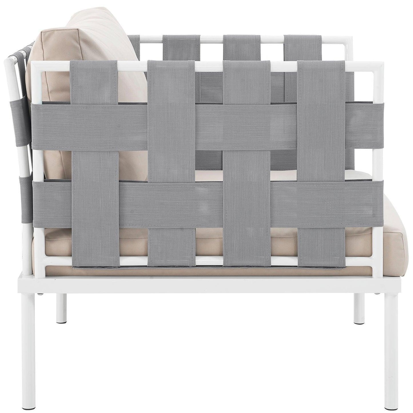 Modway Harmony Outdoor Patio Aluminum Armchair FredCo