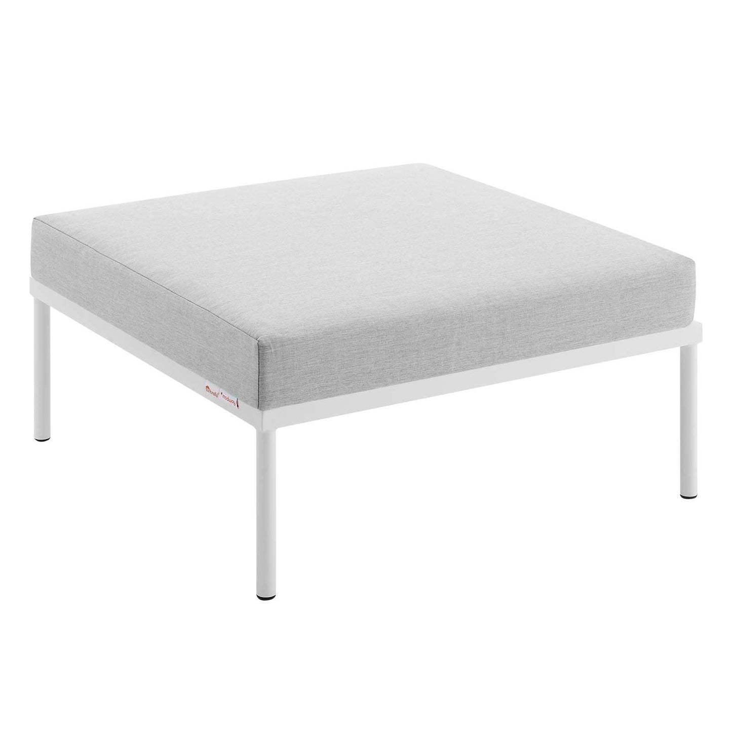 Modway Harmony Sunbrella® Outdoor Patio Aluminum Ottoman FredCo