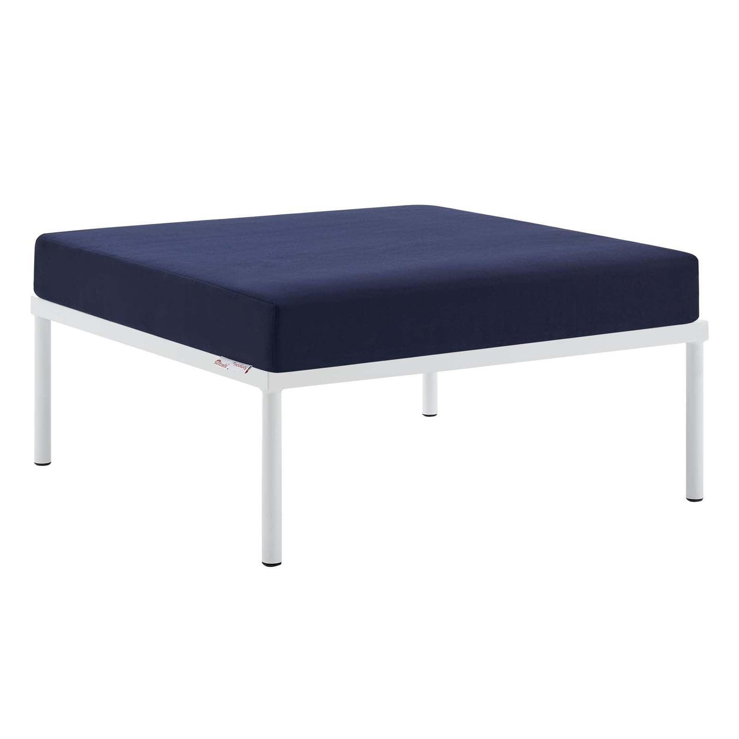 Modway Harmony Sunbrella® Outdoor Patio Aluminum Ottoman FredCo
