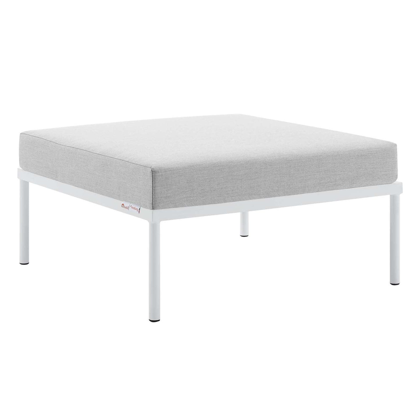 Modway Harmony Sunbrella® Outdoor Patio Aluminum Ottoman FredCo
