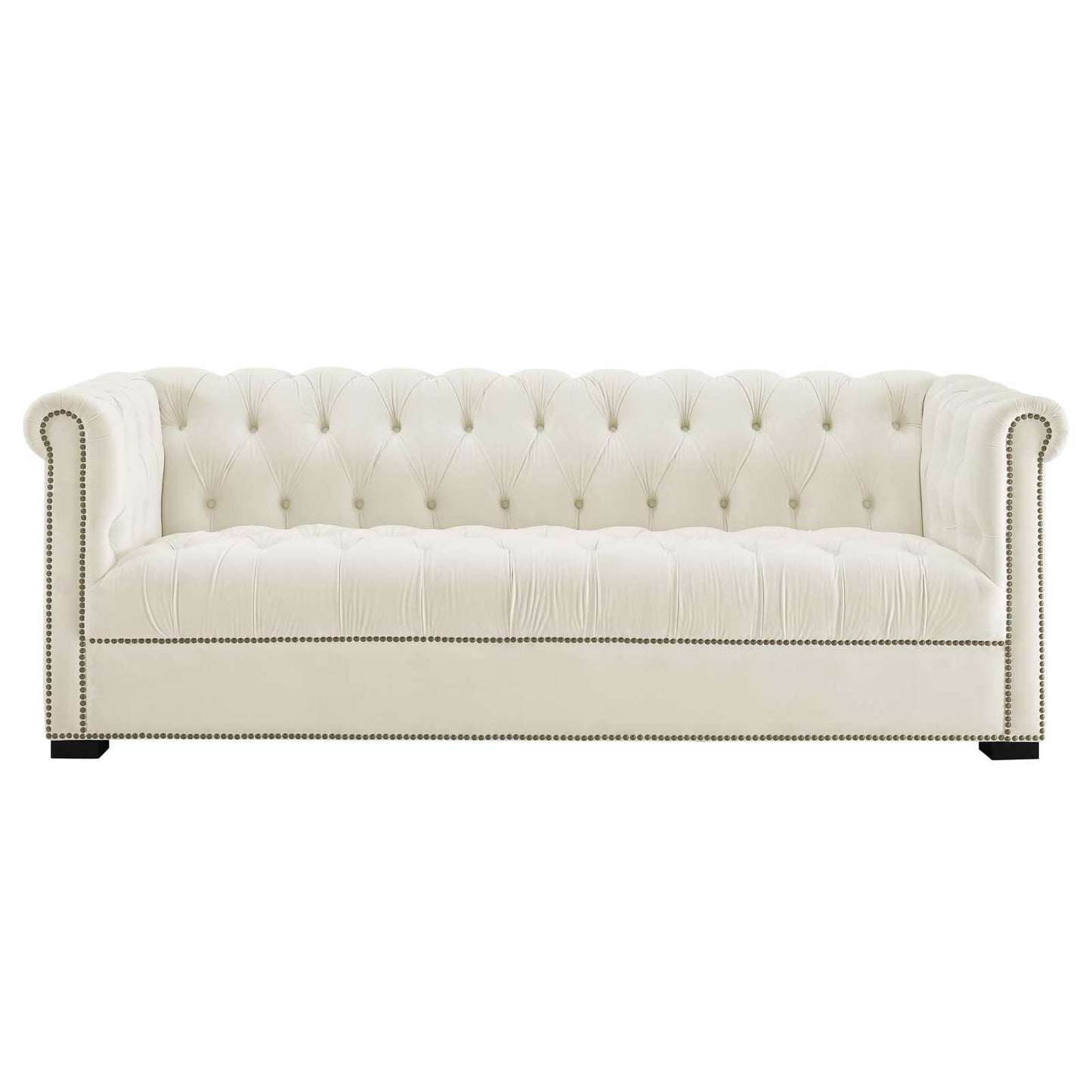 Modway Heritage Performance Velvet Sofa FredCo