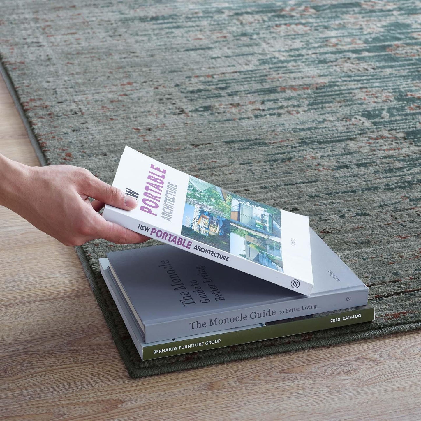 Modway Hesper Distressed Contemporary Floral Lattice Area Rug FredCo
