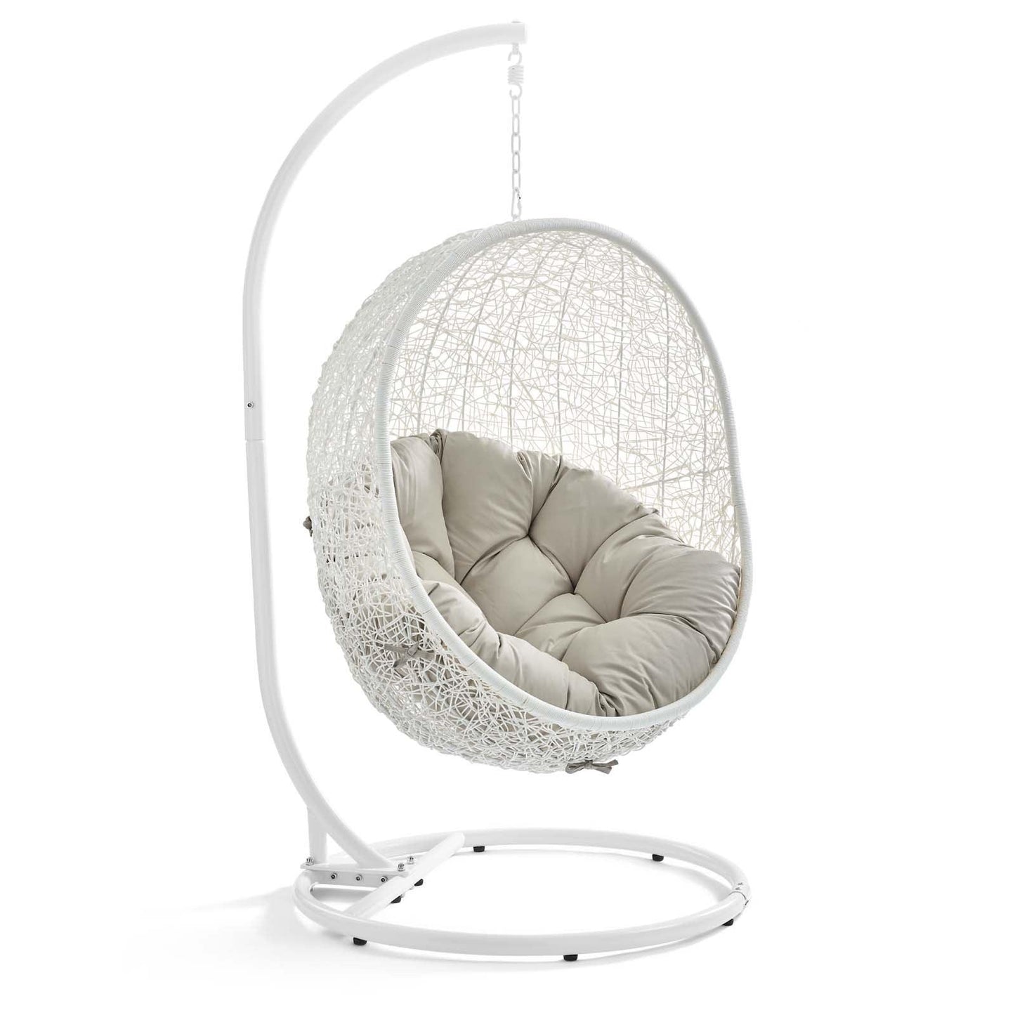 Modway Hide Outdoor Patio Swing Chair With Stand FredCo