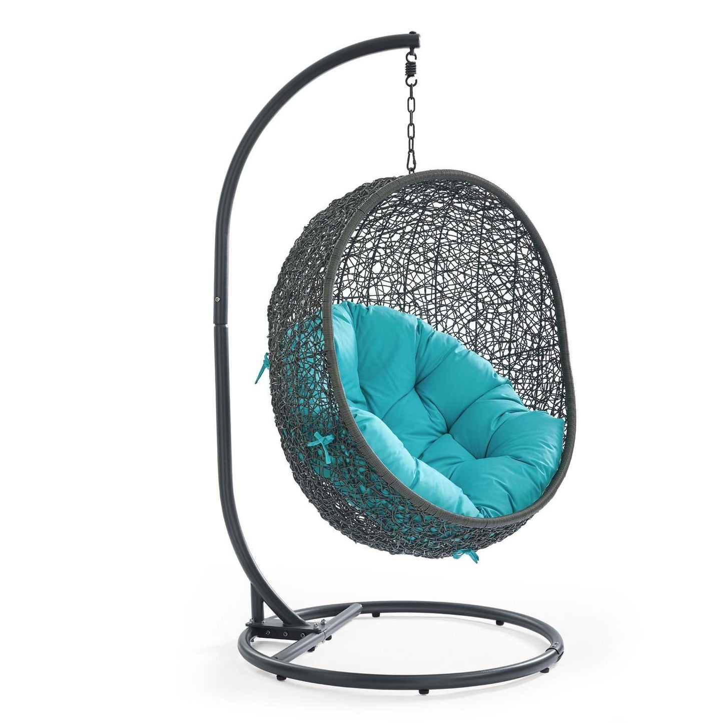 Modway Hide Outdoor Patio Swing Chair With Stand FredCo