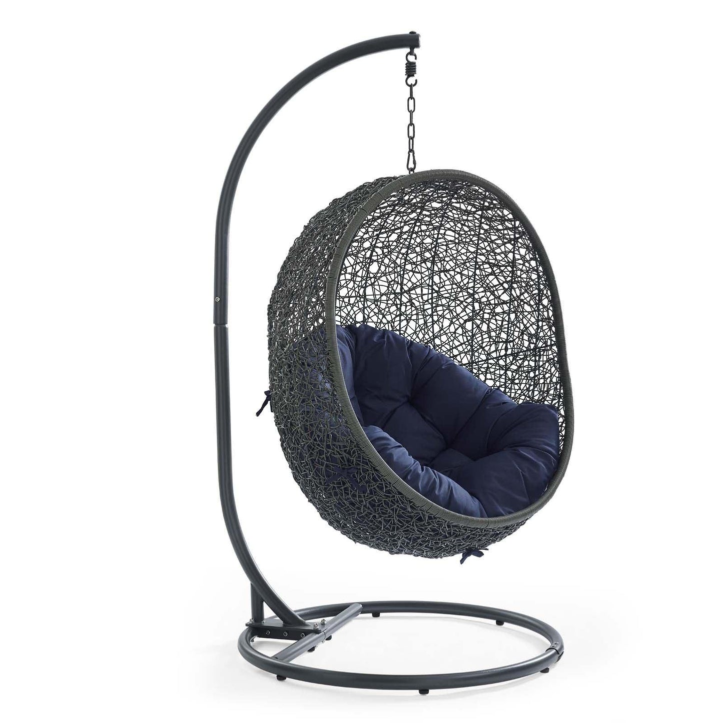 Modway Hide Outdoor Patio Swing Chair With Stand FredCo