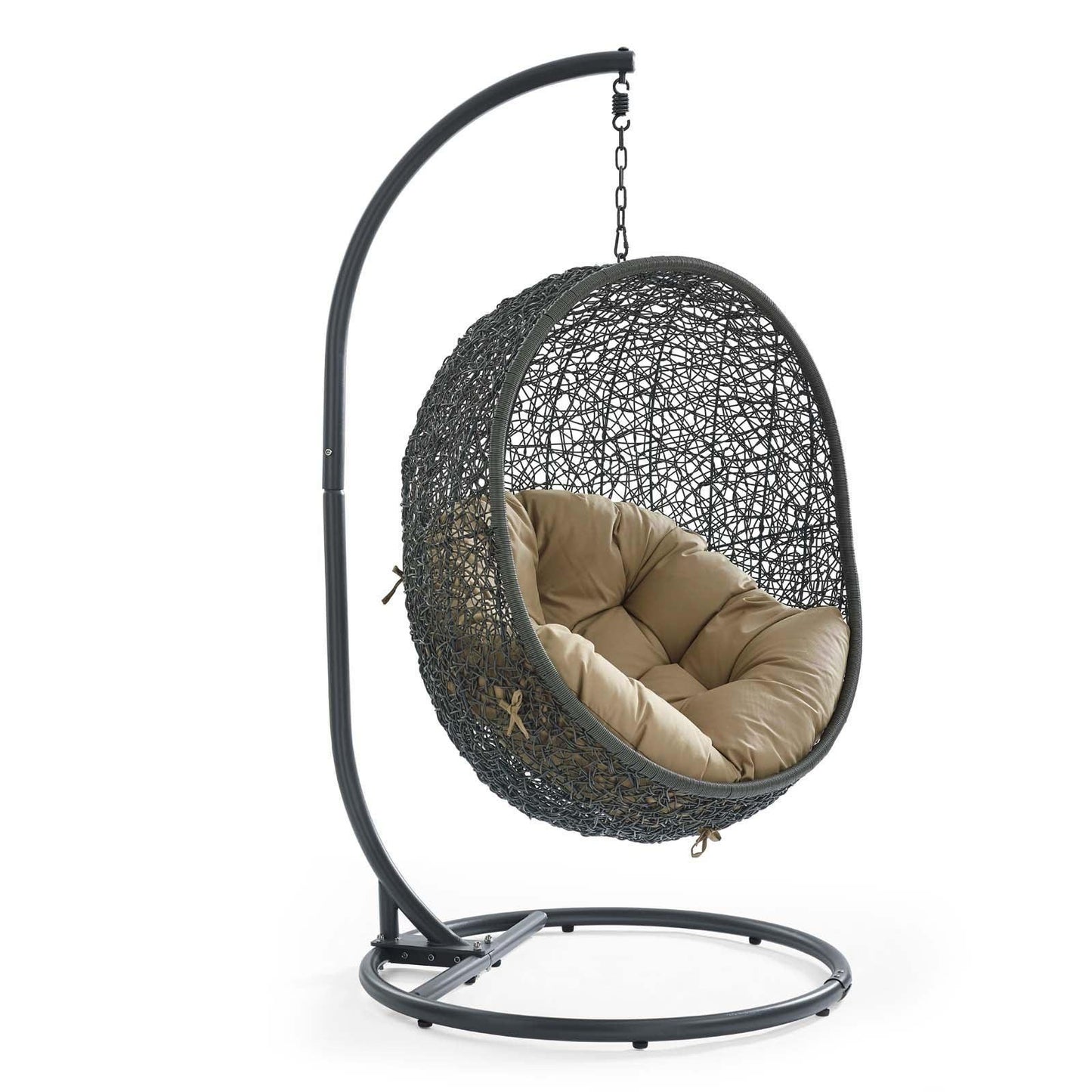 Modway Hide Outdoor Patio Swing Chair With Stand FredCo