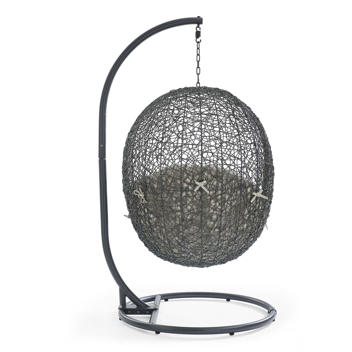 Modway Hide Outdoor Patio Swing Chair With Stand FredCo