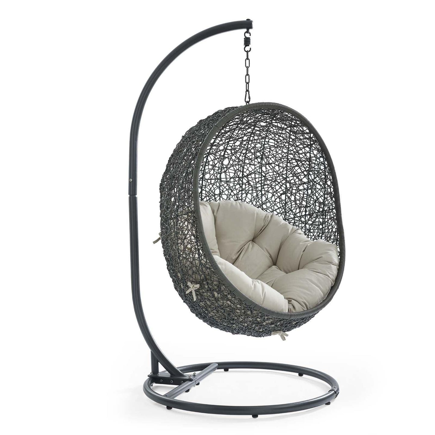 Modway Hide Outdoor Patio Swing Chair With Stand FredCo