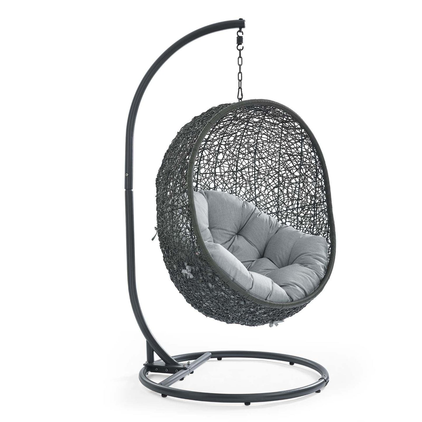 Modway Hide Outdoor Patio Swing Chair With Stand FredCo