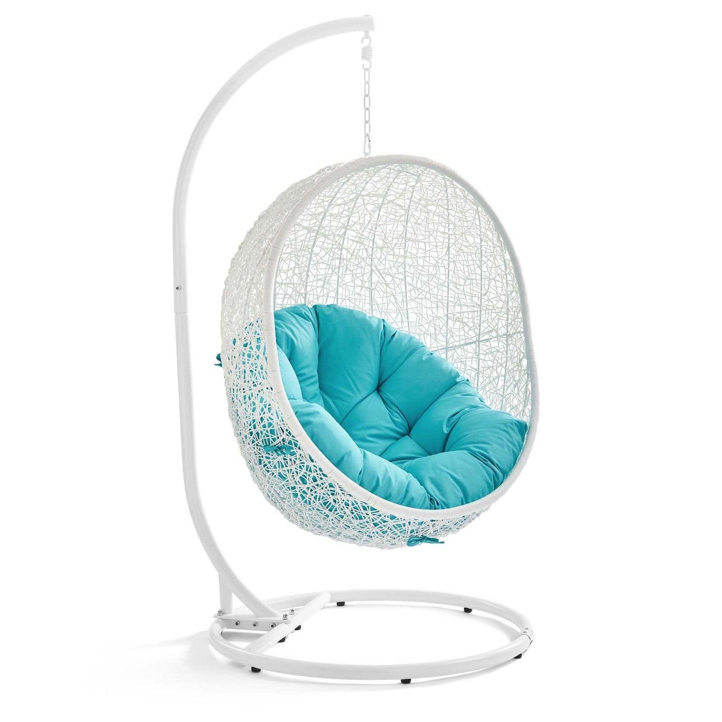 Modway Hide Outdoor Patio Swing Chair With Stand FredCo