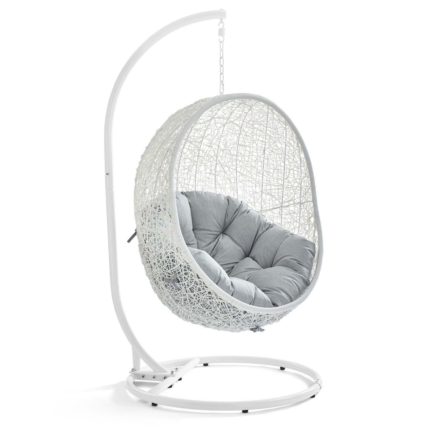 Modway Hide Outdoor Patio Swing Chair With Stand FredCo