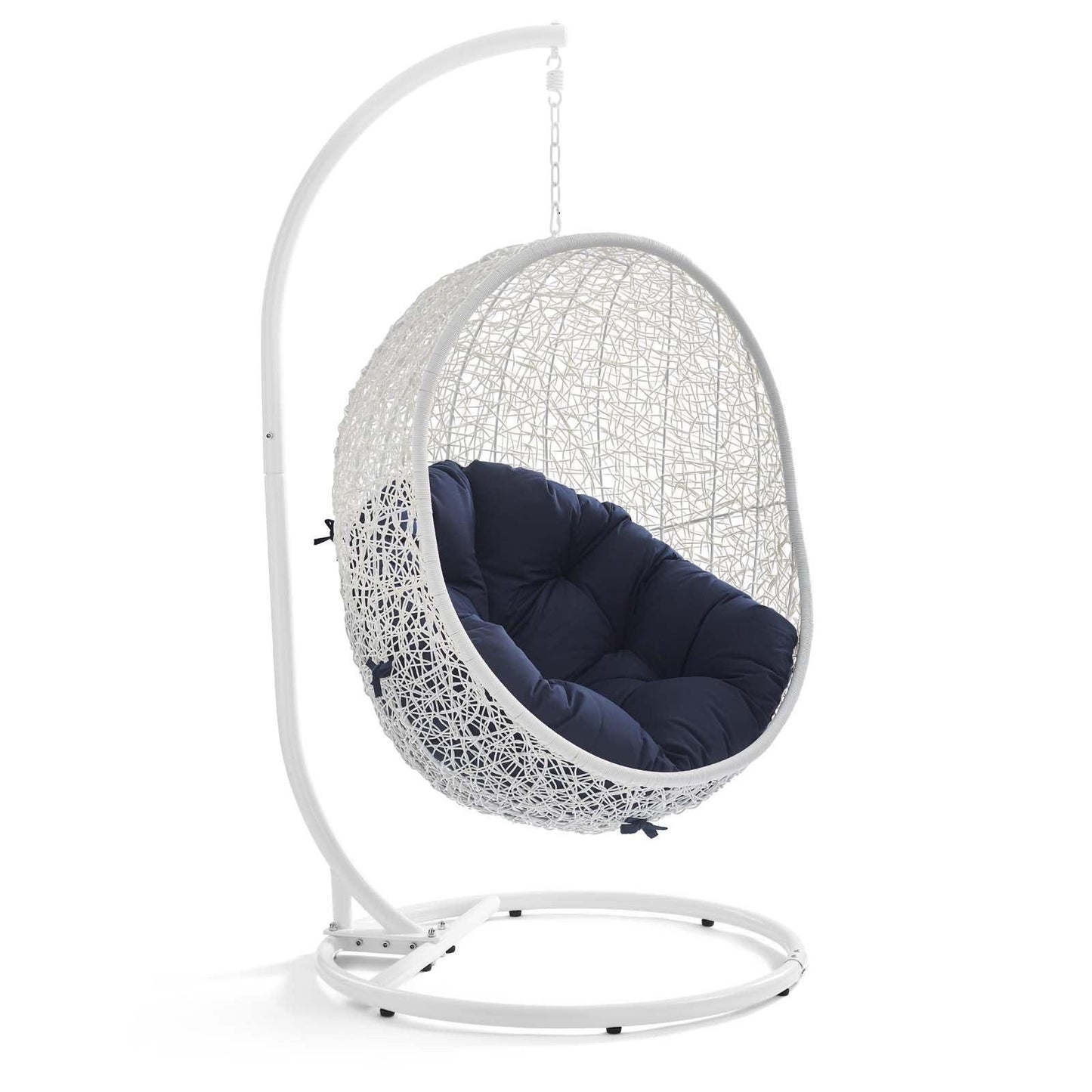 Modway Hide Outdoor Patio Swing Chair With Stand FredCo