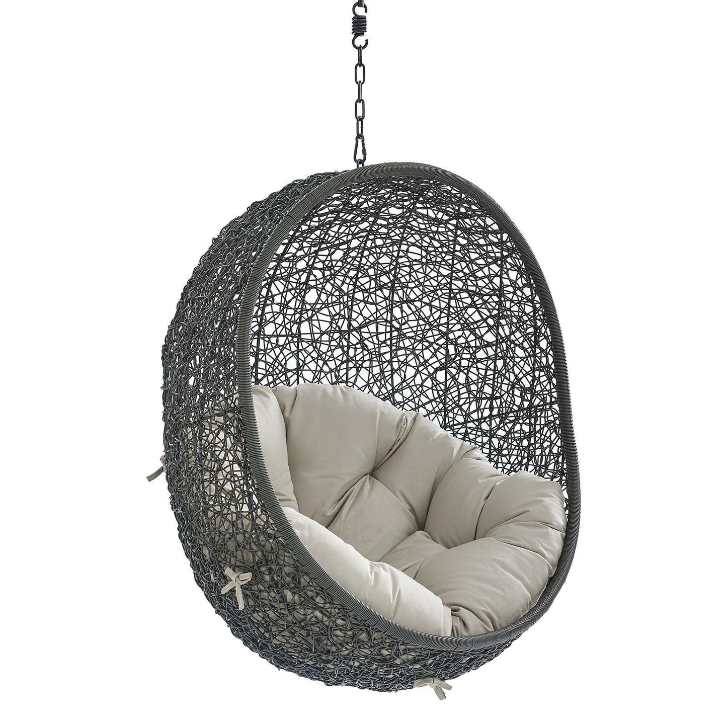 Modway Hide Sunbrella® Fabric Swing Outdoor Patio Lounge Chair Without Stand FredCo