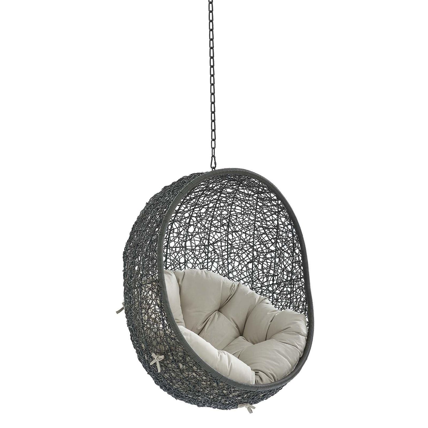 Modway Hide Sunbrella® Fabric Swing Outdoor Patio Lounge Chair Without Stand FredCo