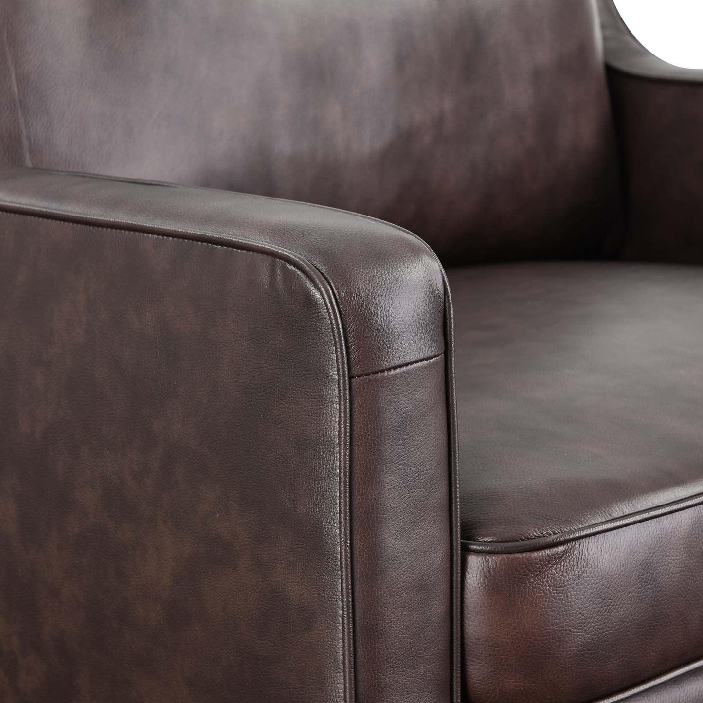 Modway Impart Genuine Leather Armchair FredCo