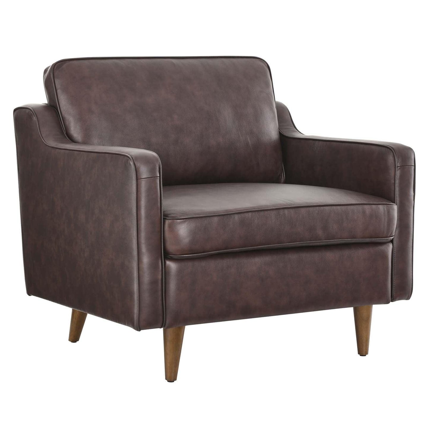Modway Impart Genuine Leather Armchair FredCo