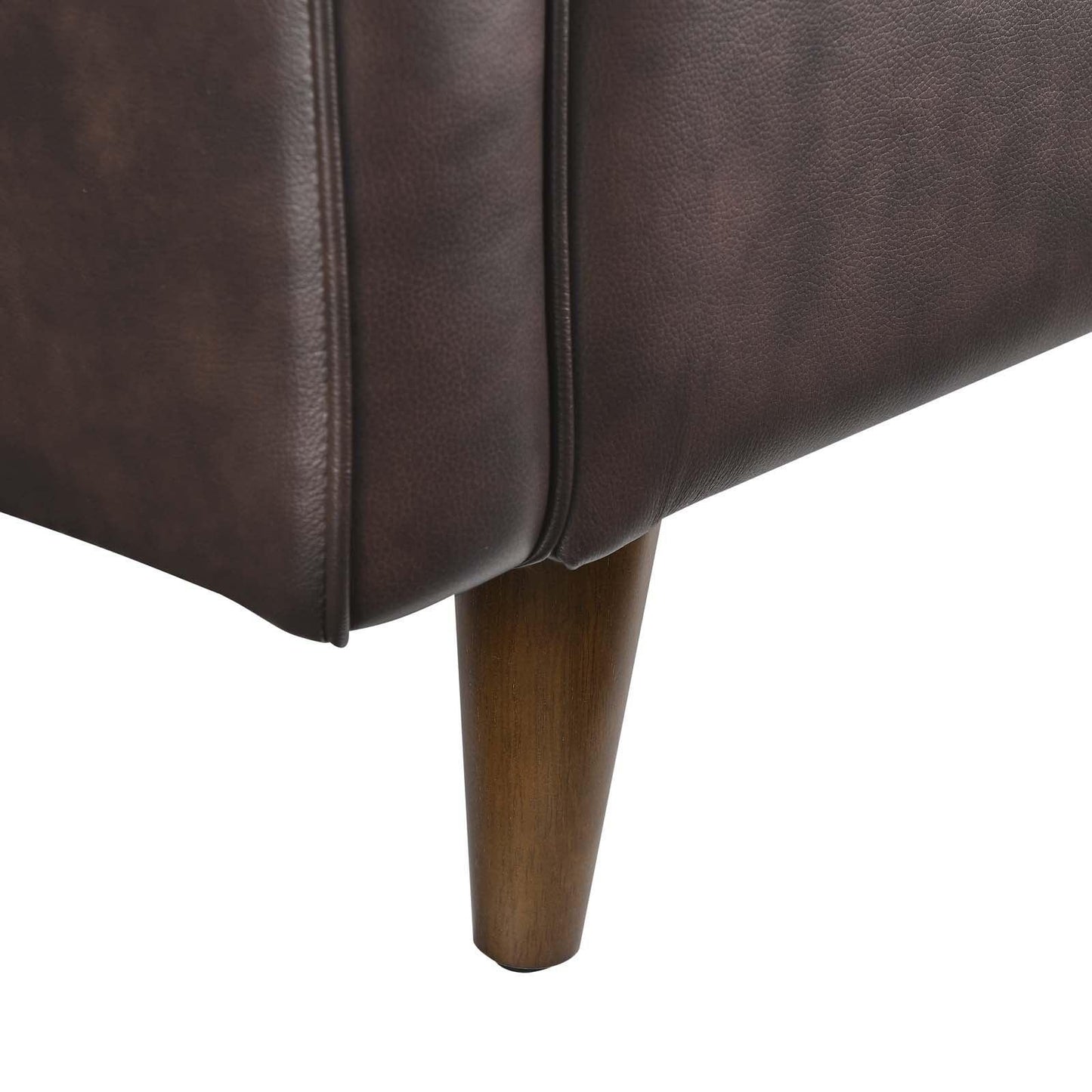 Modway Impart Genuine Leather Loveseat FredCo