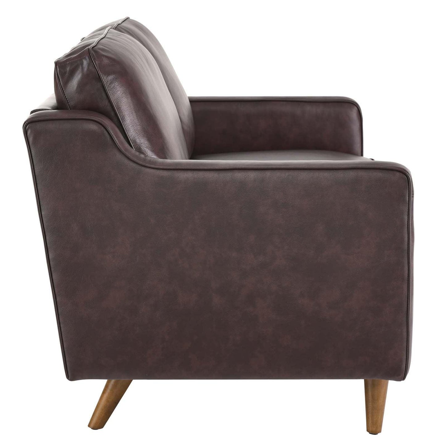 Modway Impart Genuine Leather Loveseat FredCo