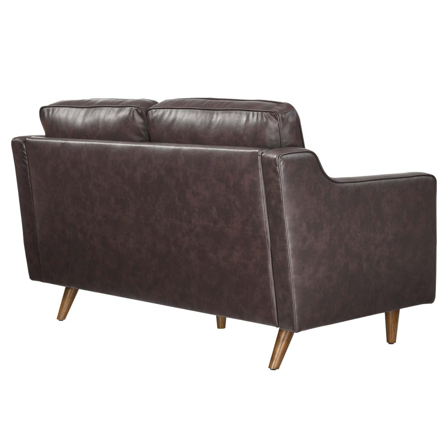 Modway Impart Genuine Leather Loveseat FredCo