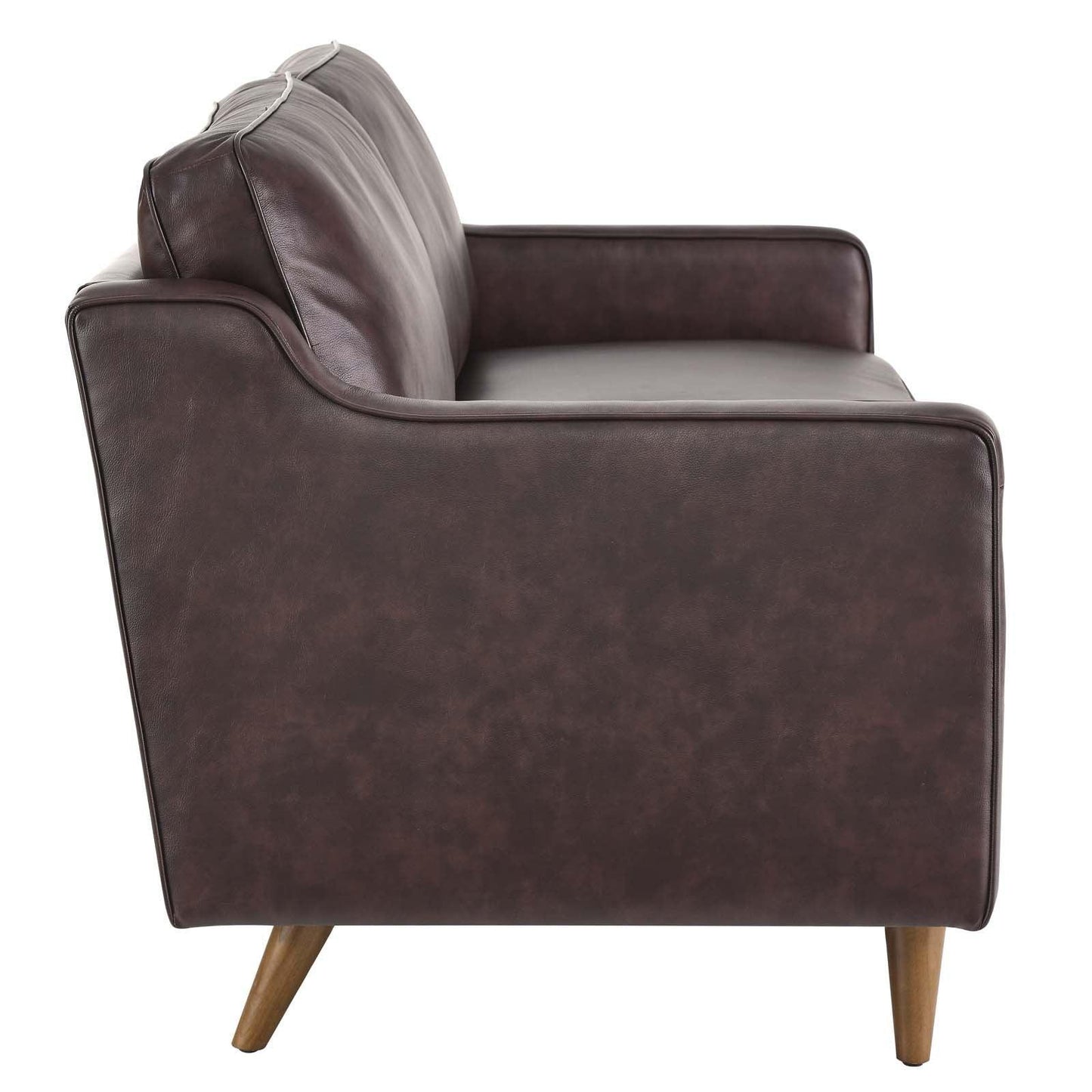 Modway Impart Genuine Leather Sofa FredCo