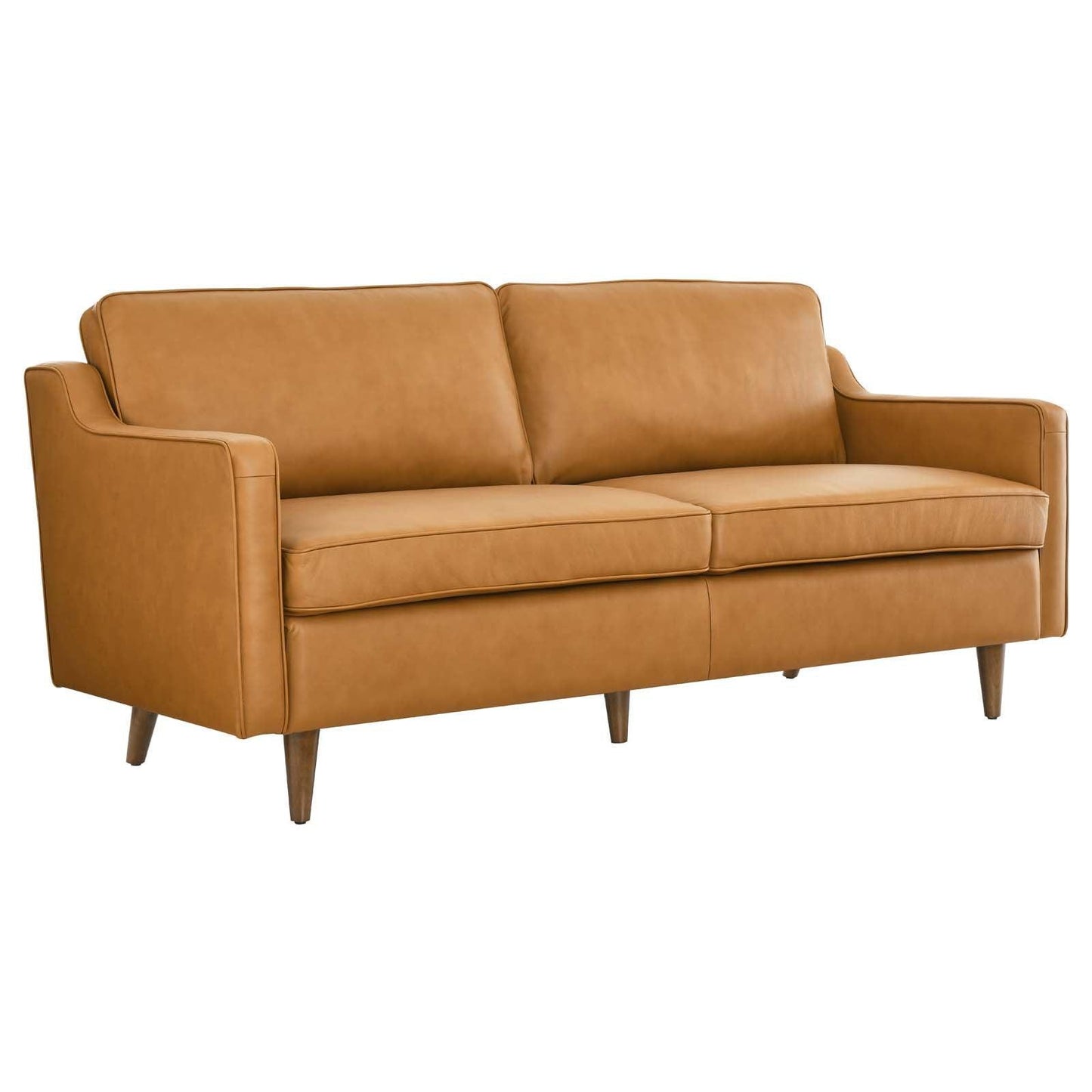 Modway Impart Genuine Leather Sofa FredCo