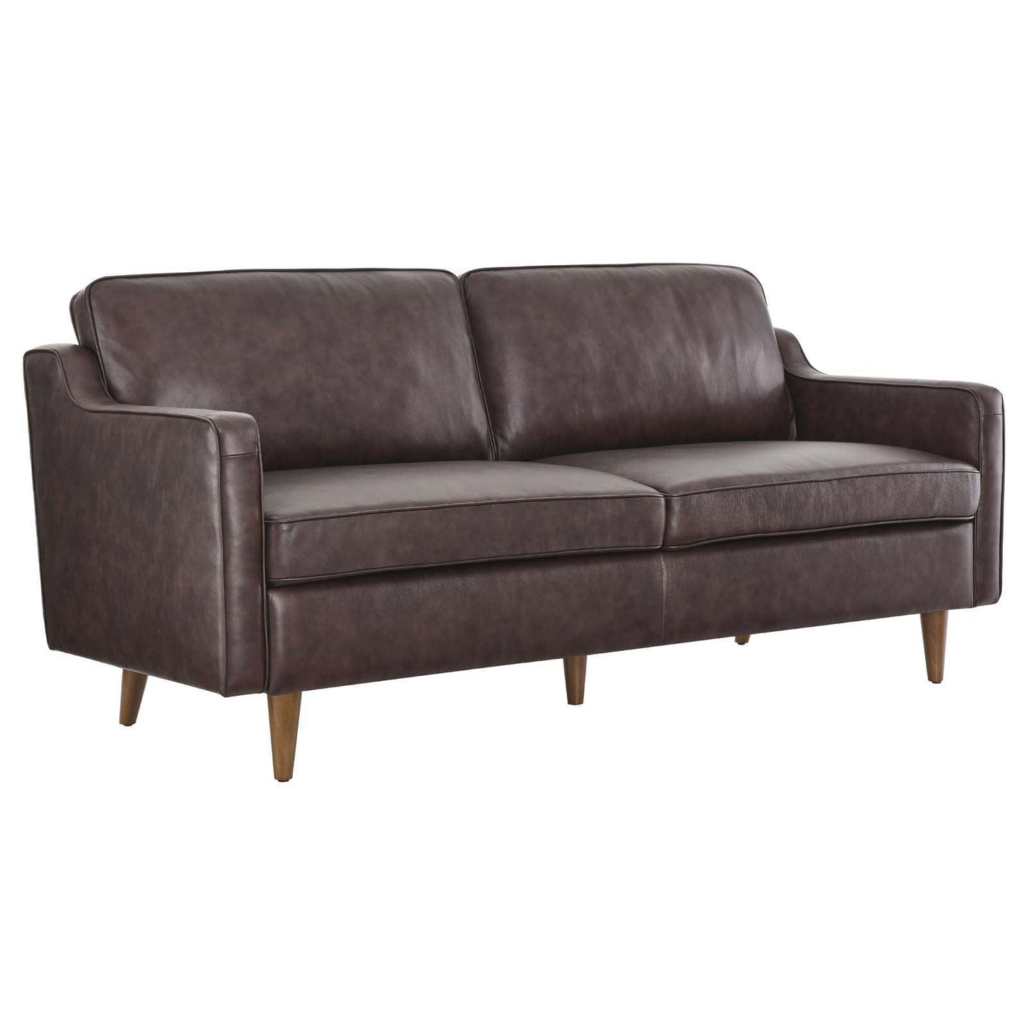 Modway Impart Genuine Leather Sofa FredCo