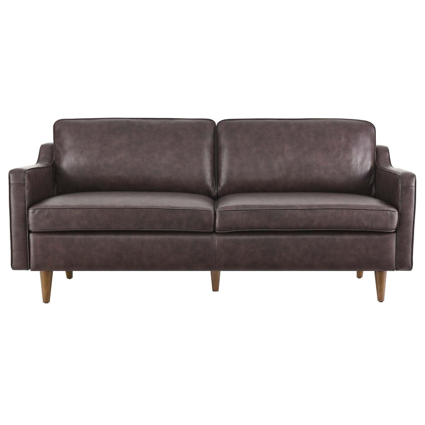 Modway Impart Genuine Leather Sofa FredCo