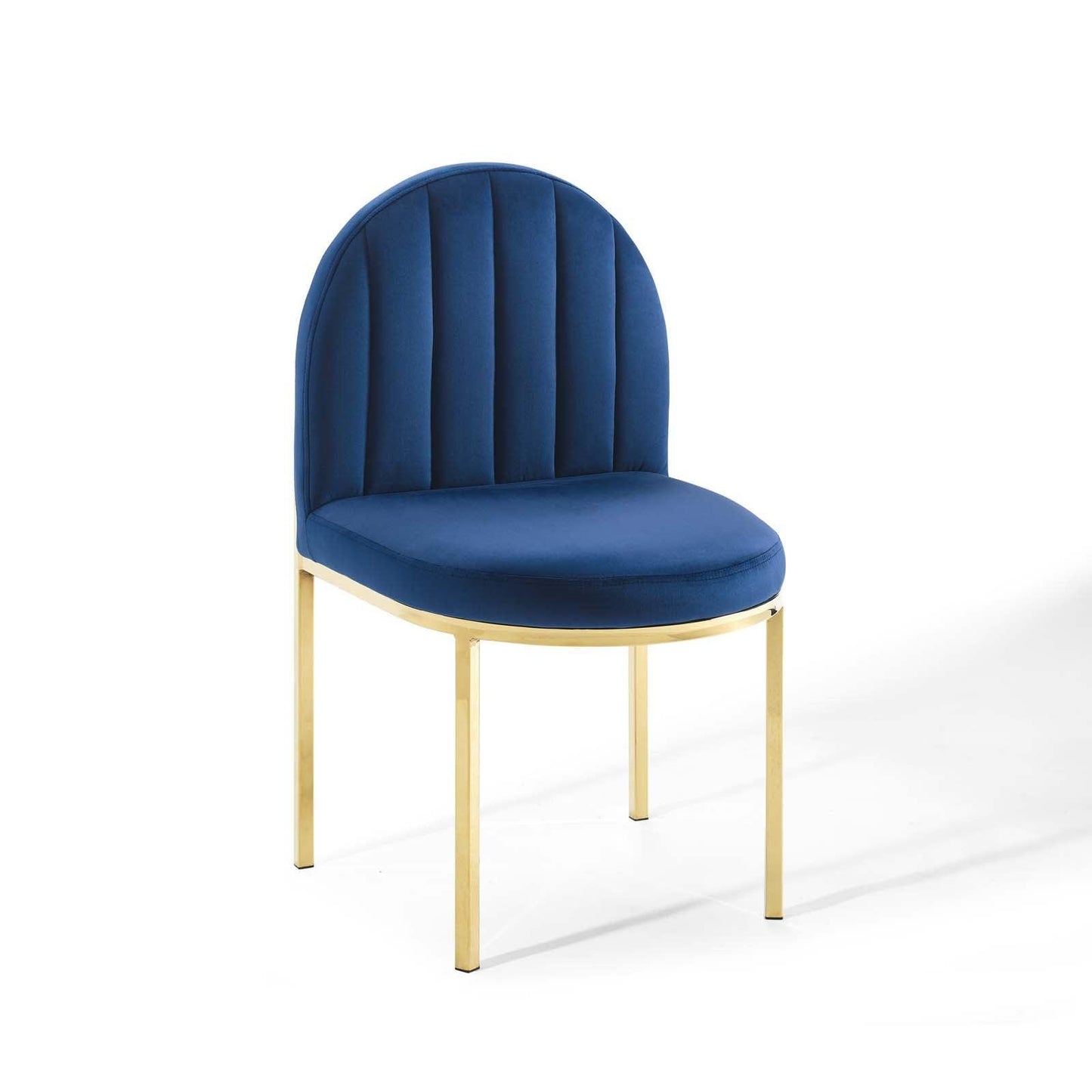 Modway Isla Channel Tufted Performance Velvet Dining Side Chair FredCo