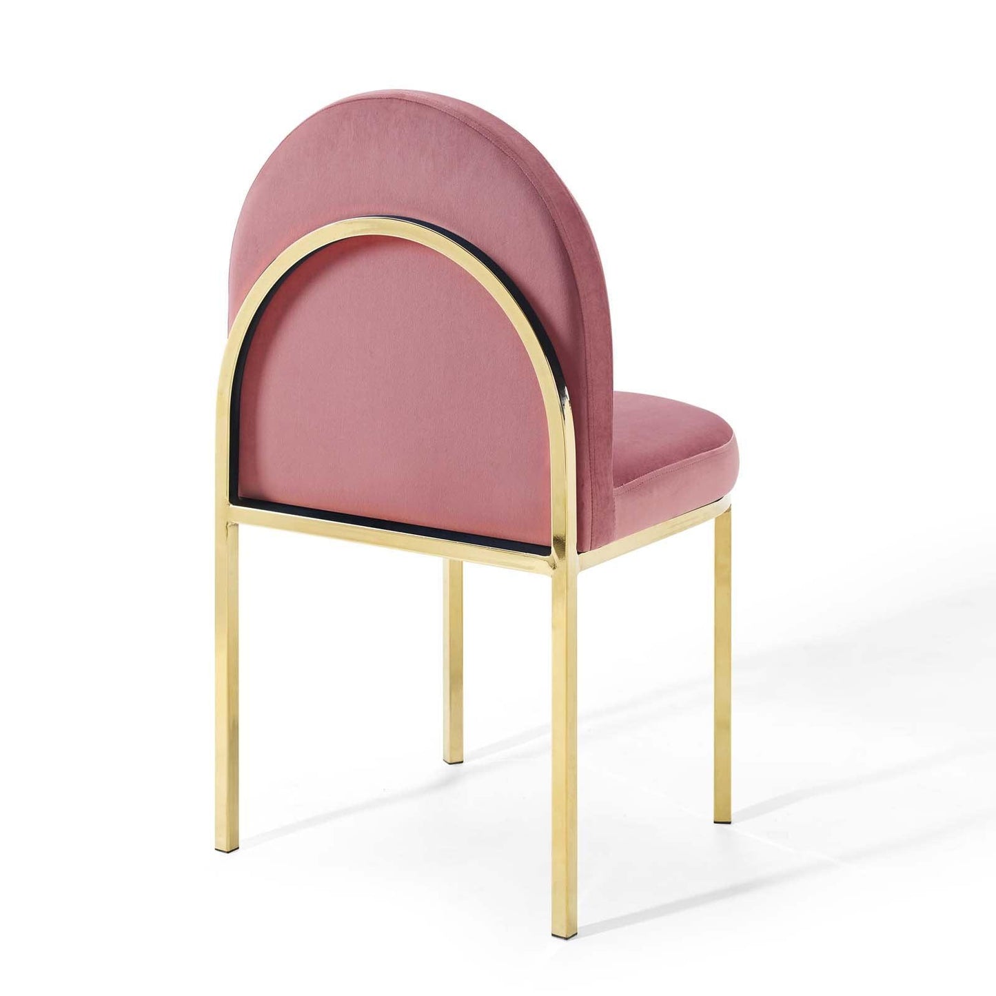 Modway Isla Dining Side Chair Performance Velvet Set of 2 FredCo