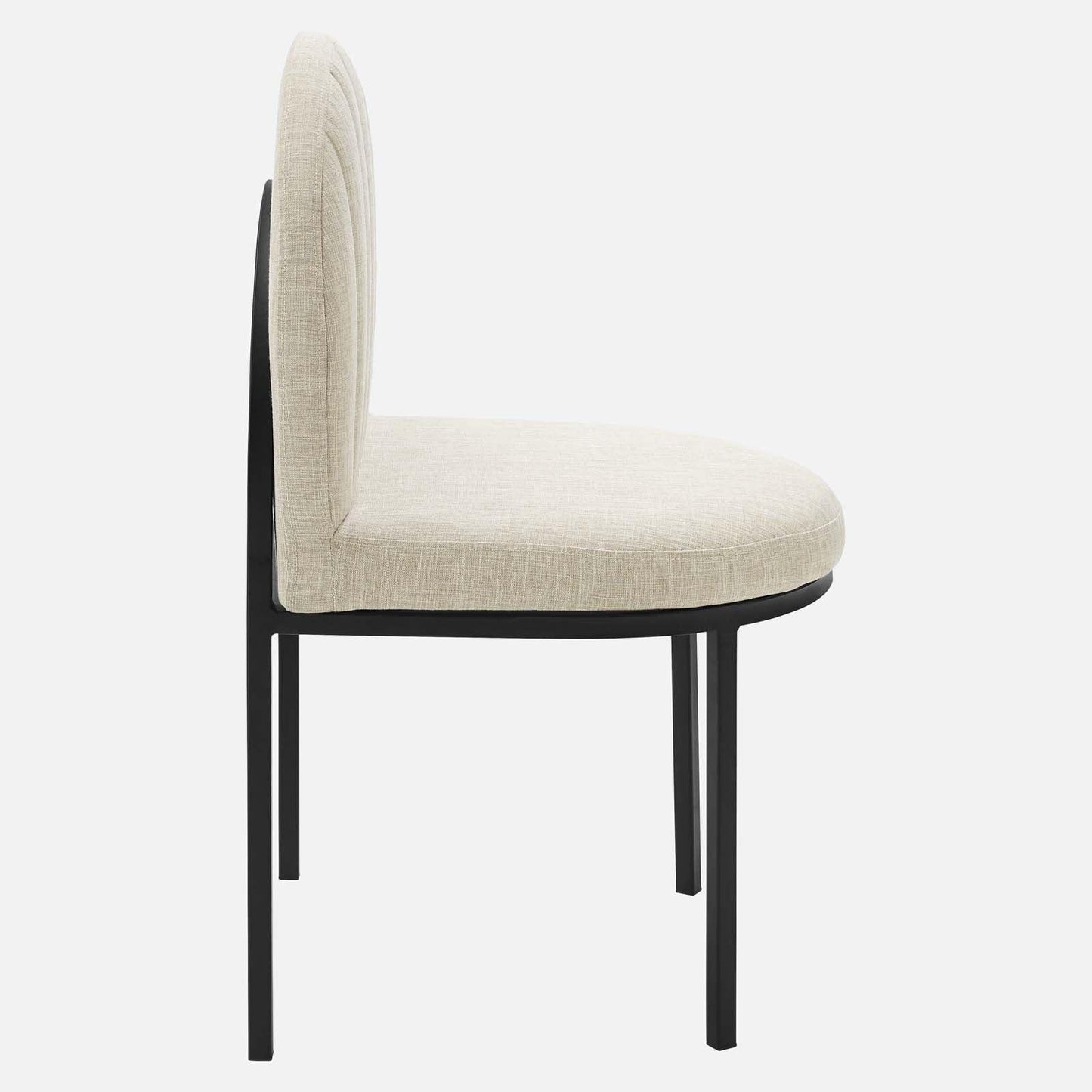 Modway Isla Dining Side Chair Upholstered Fabric Set of 2 FredCo