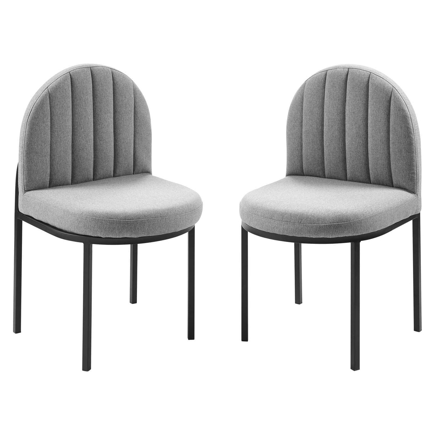 Modway Isla Dining Side Chair Upholstered Fabric Set of 2 FredCo