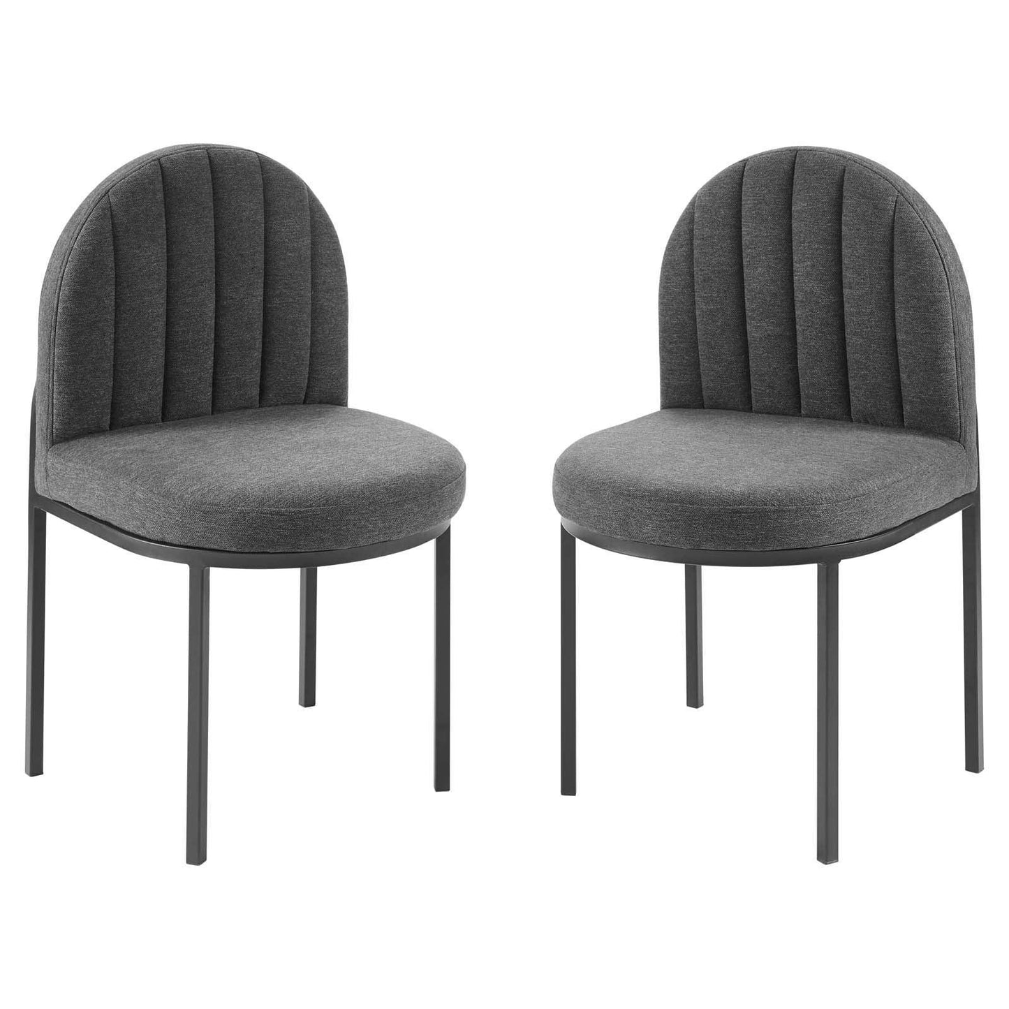 Modway Isla Dining Side Chair Upholstered Fabric Set of 2 FredCo