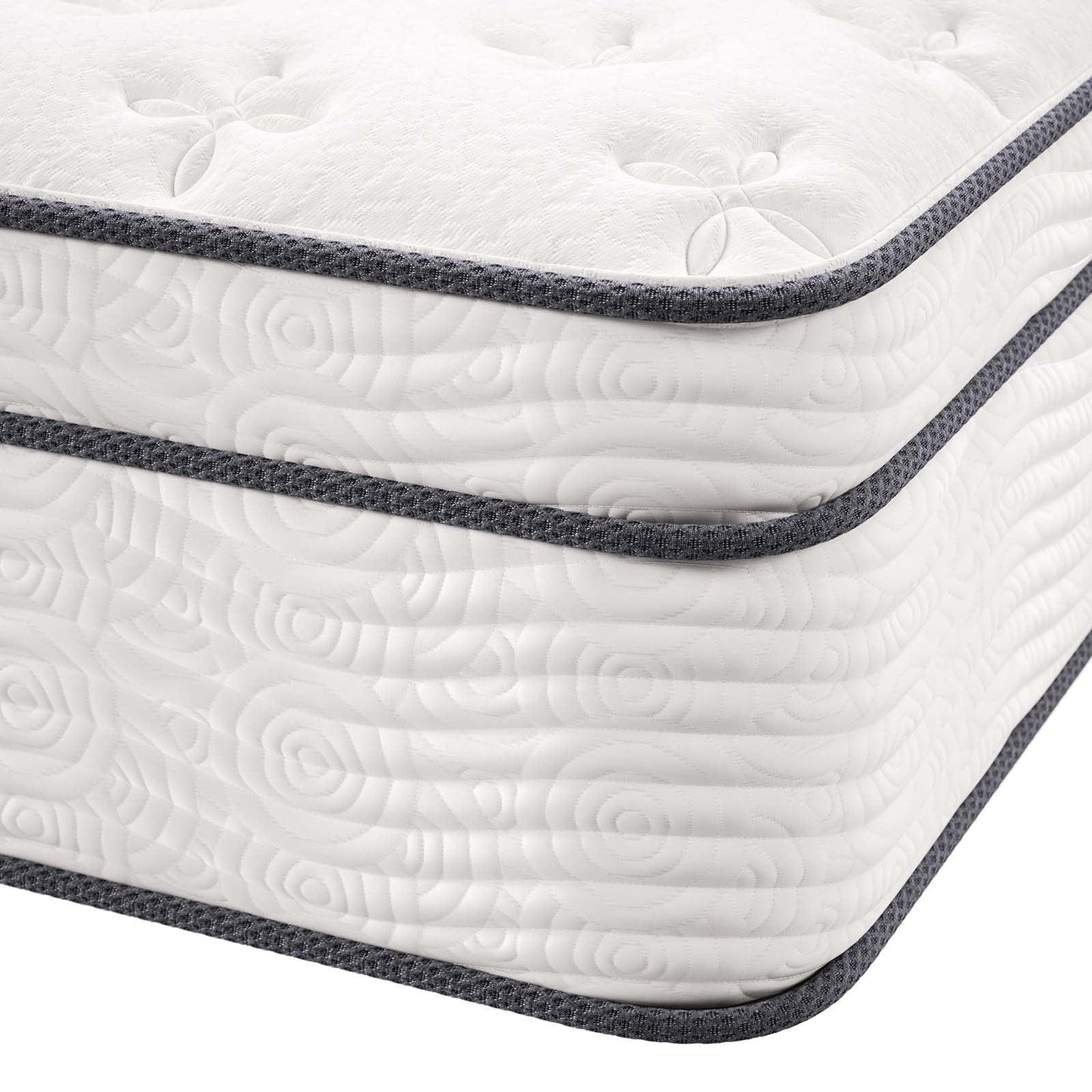 Modway Jenna 14" Innerspring and Foam King Mattress FredCo