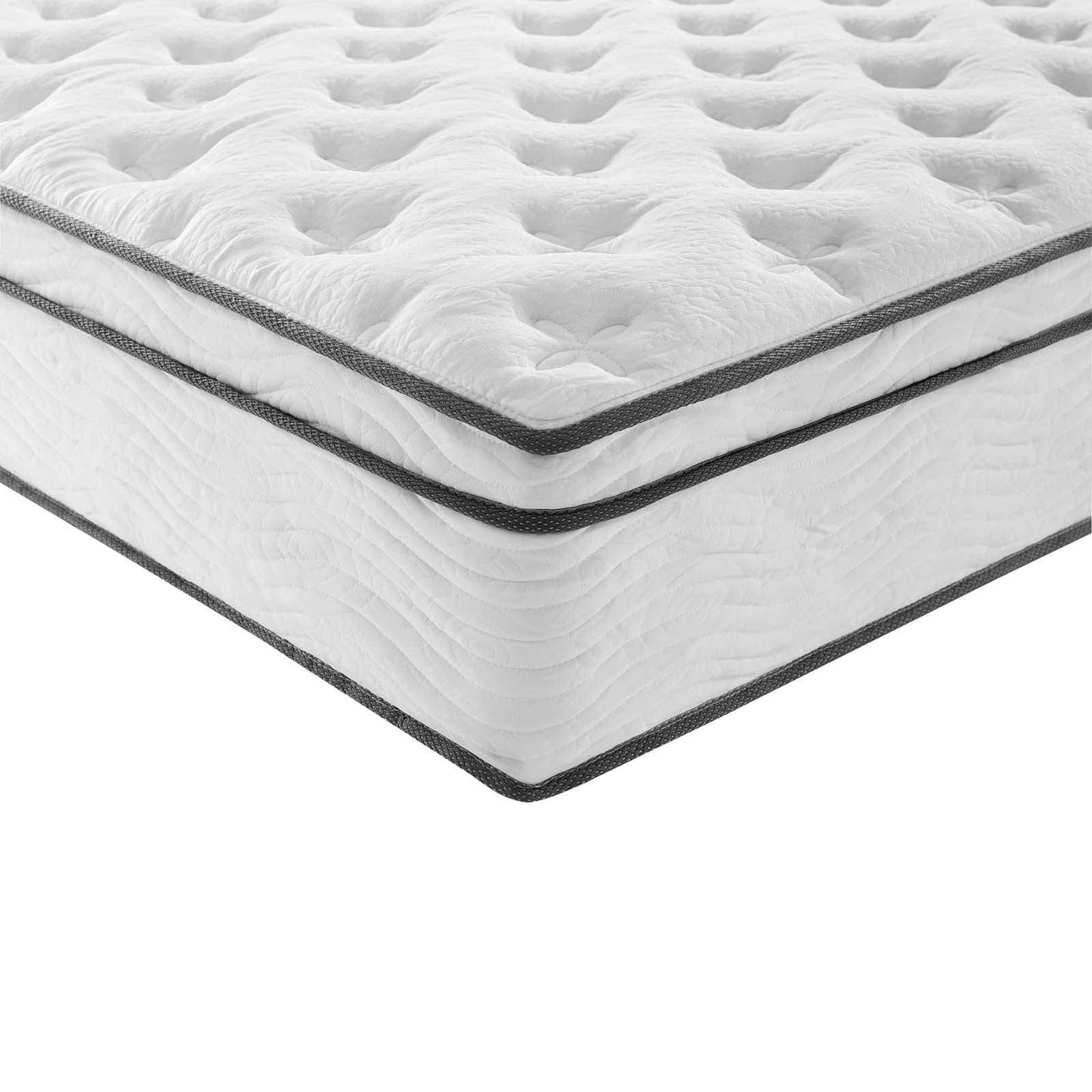 Modway Jenna 14" Innerspring and Foam Queen Mattress FredCo