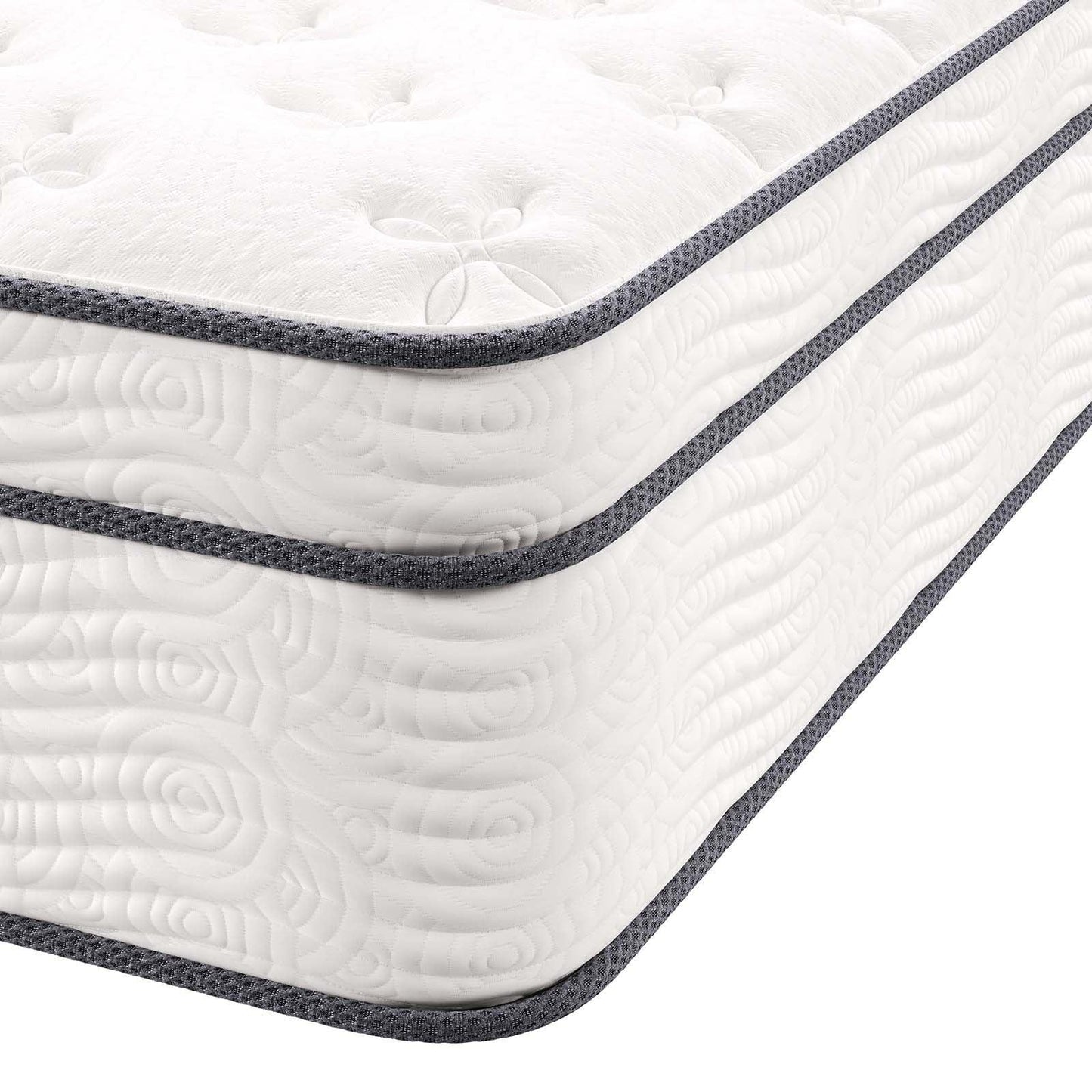 Modway Jenna 14" Innerspring and Foam Queen Mattress FredCo