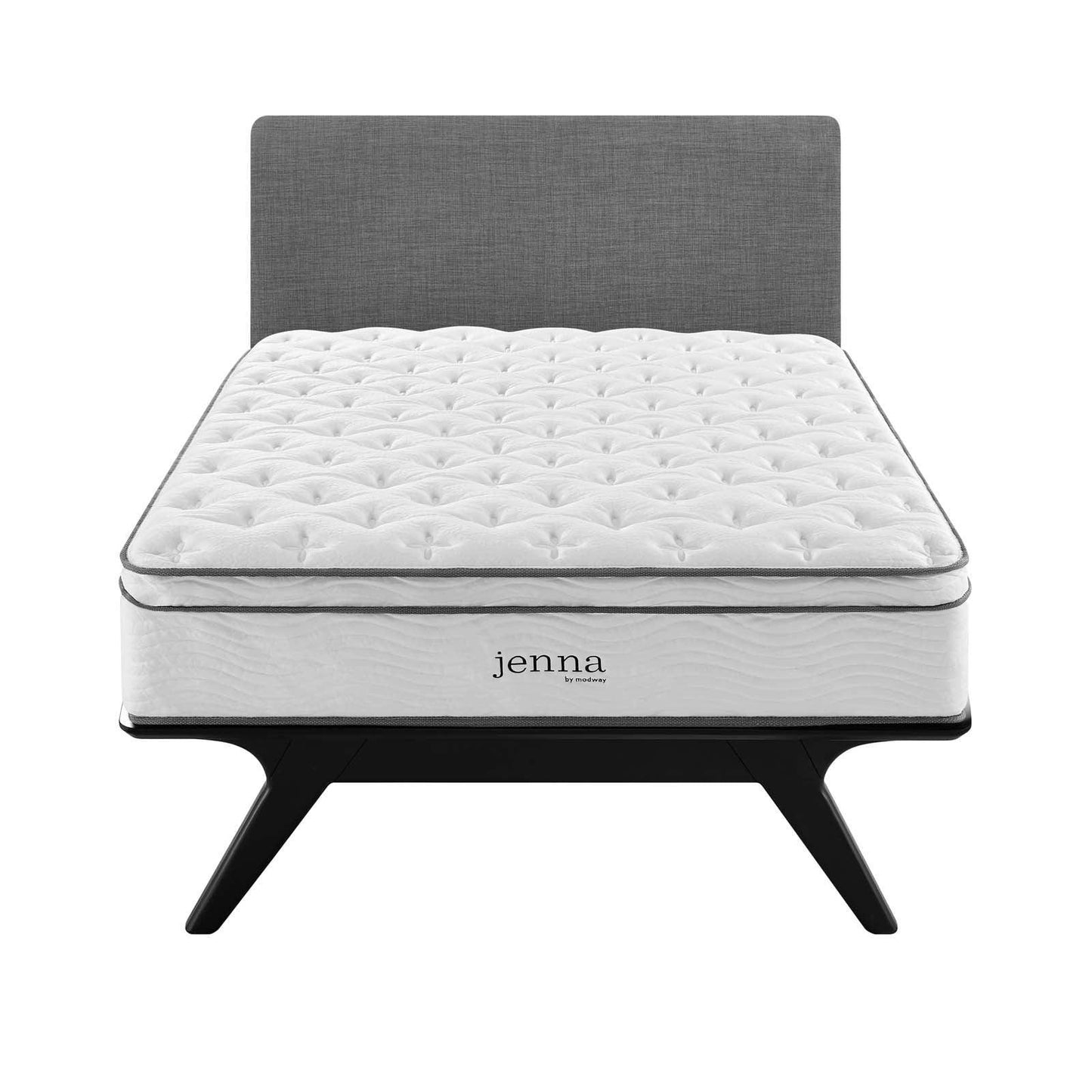 Modway Jenna 14" Innerspring and Foam Queen Mattress FredCo