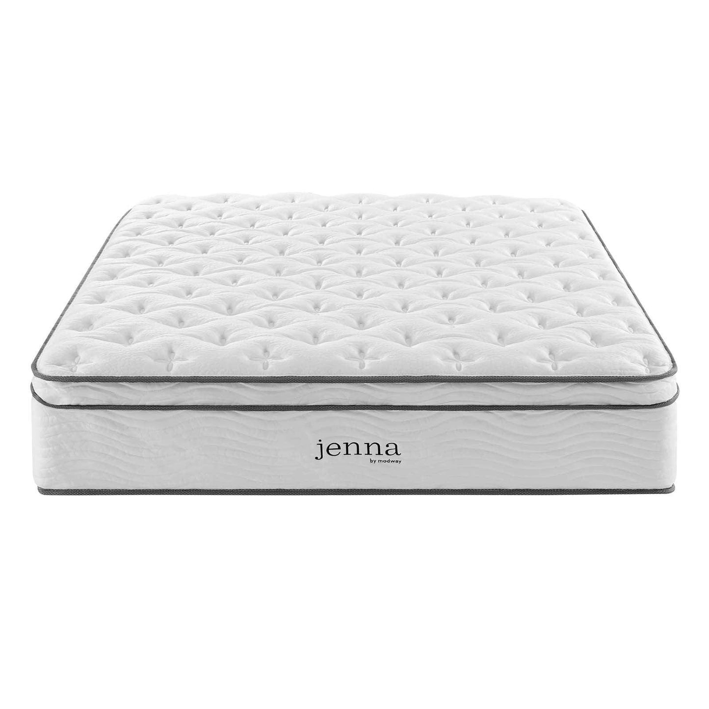 Modway Jenna 14" Innerspring and Foam Queen Mattress FredCo