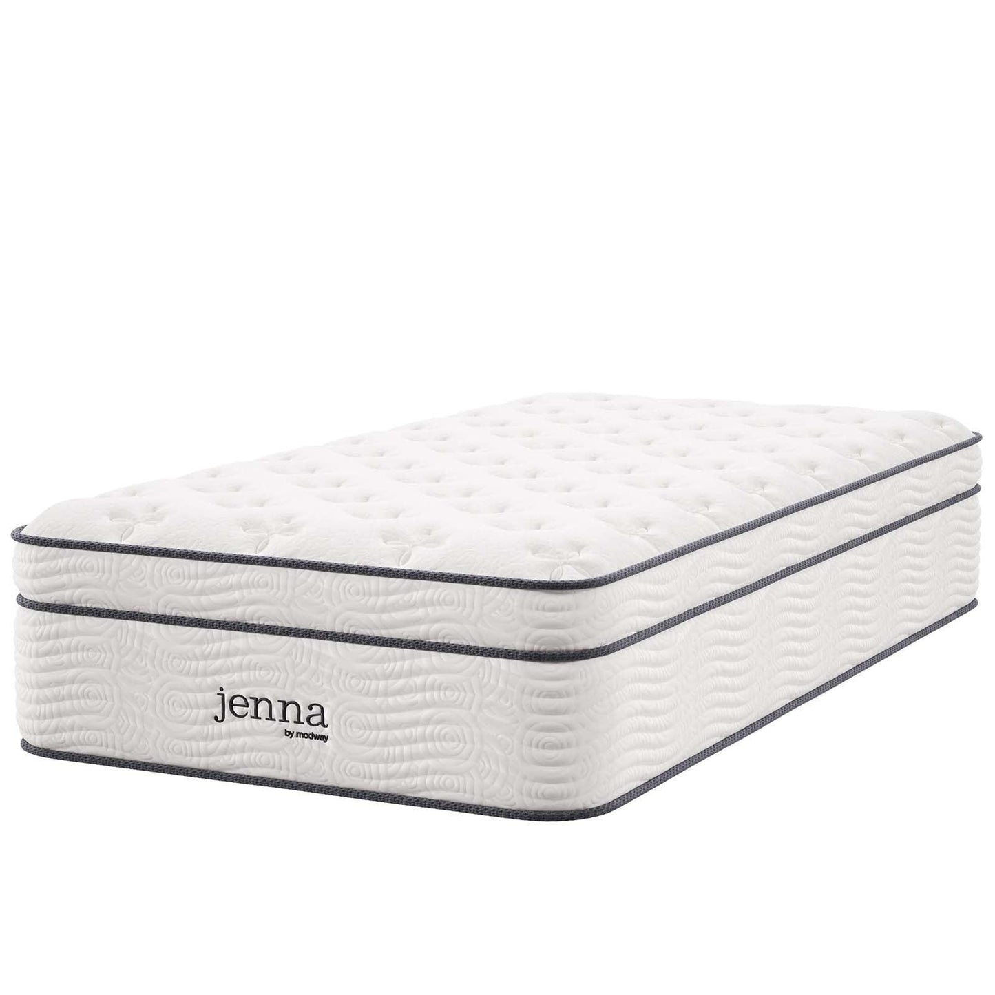 Modway Jenna 14" Innerspring and Foam Twin Mattress FredCo