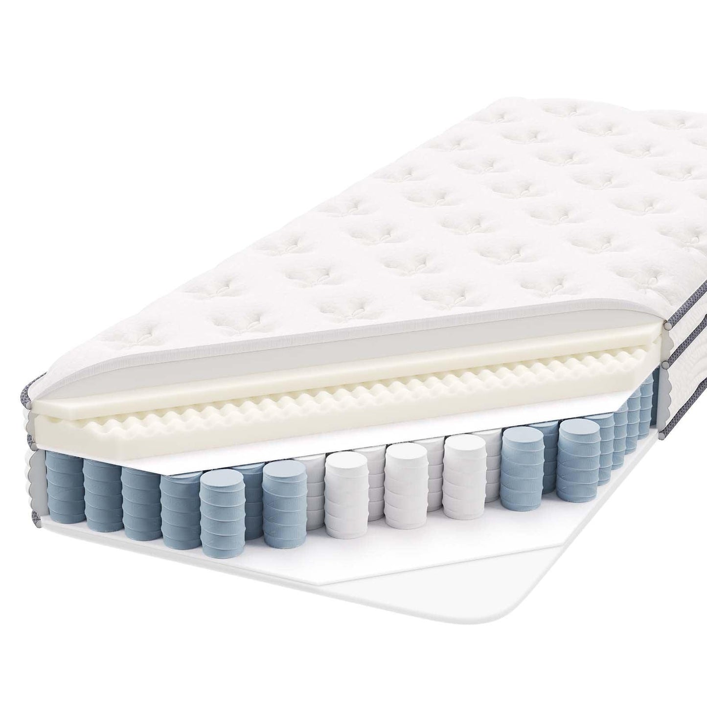 Modway Jenna 8" Innerspring and Foam Narrow Twin Mattress FredCo