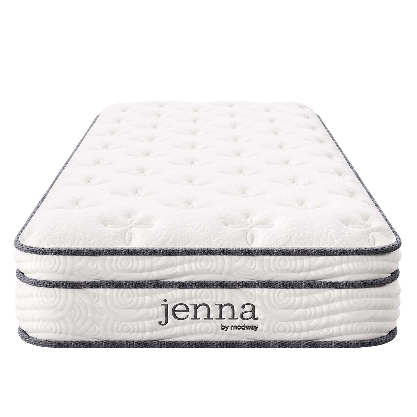 Modway Jenna 8" Innerspring and Foam Narrow Twin Mattress FredCo