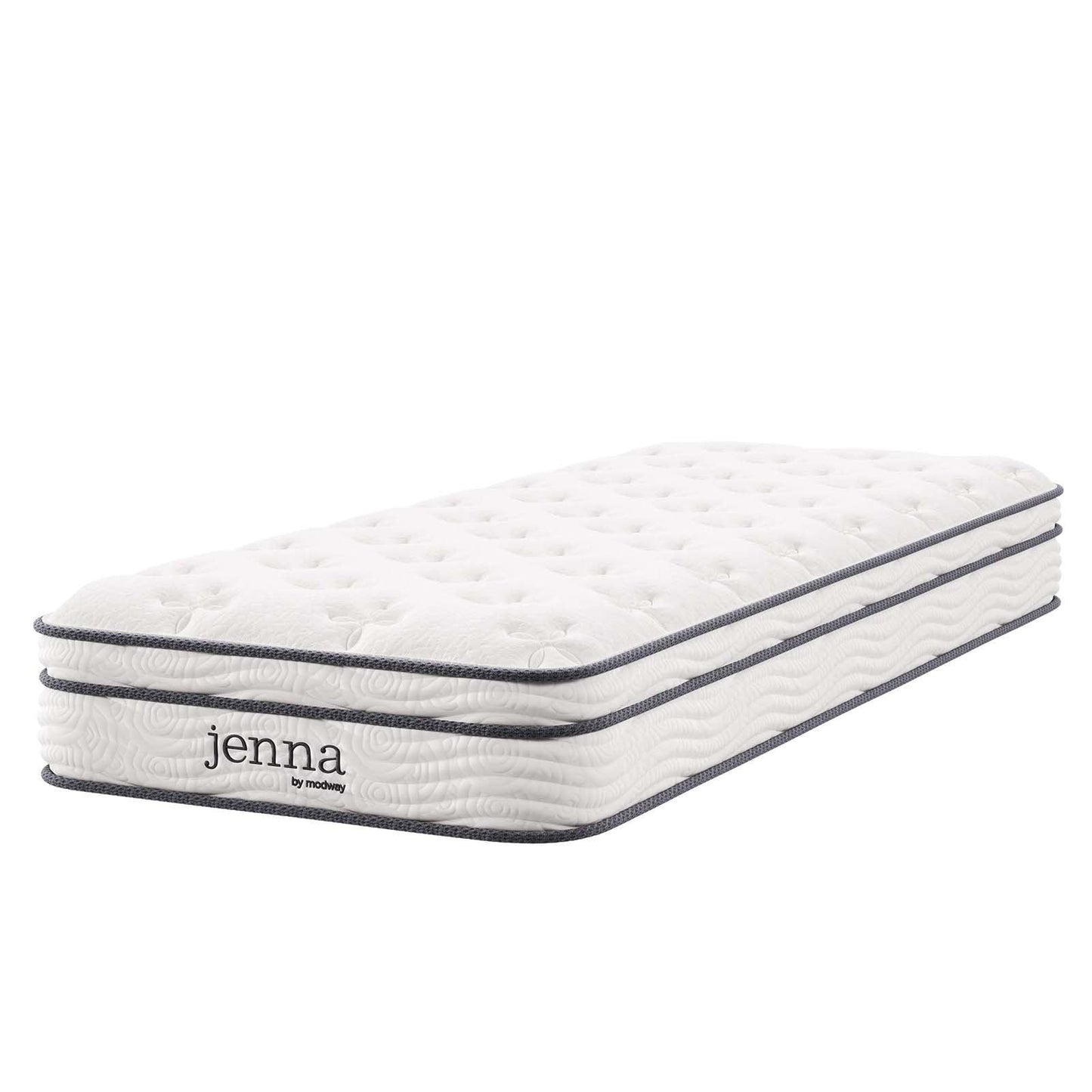 Modway Jenna 8" Innerspring and Foam Narrow Twin Mattress FredCo