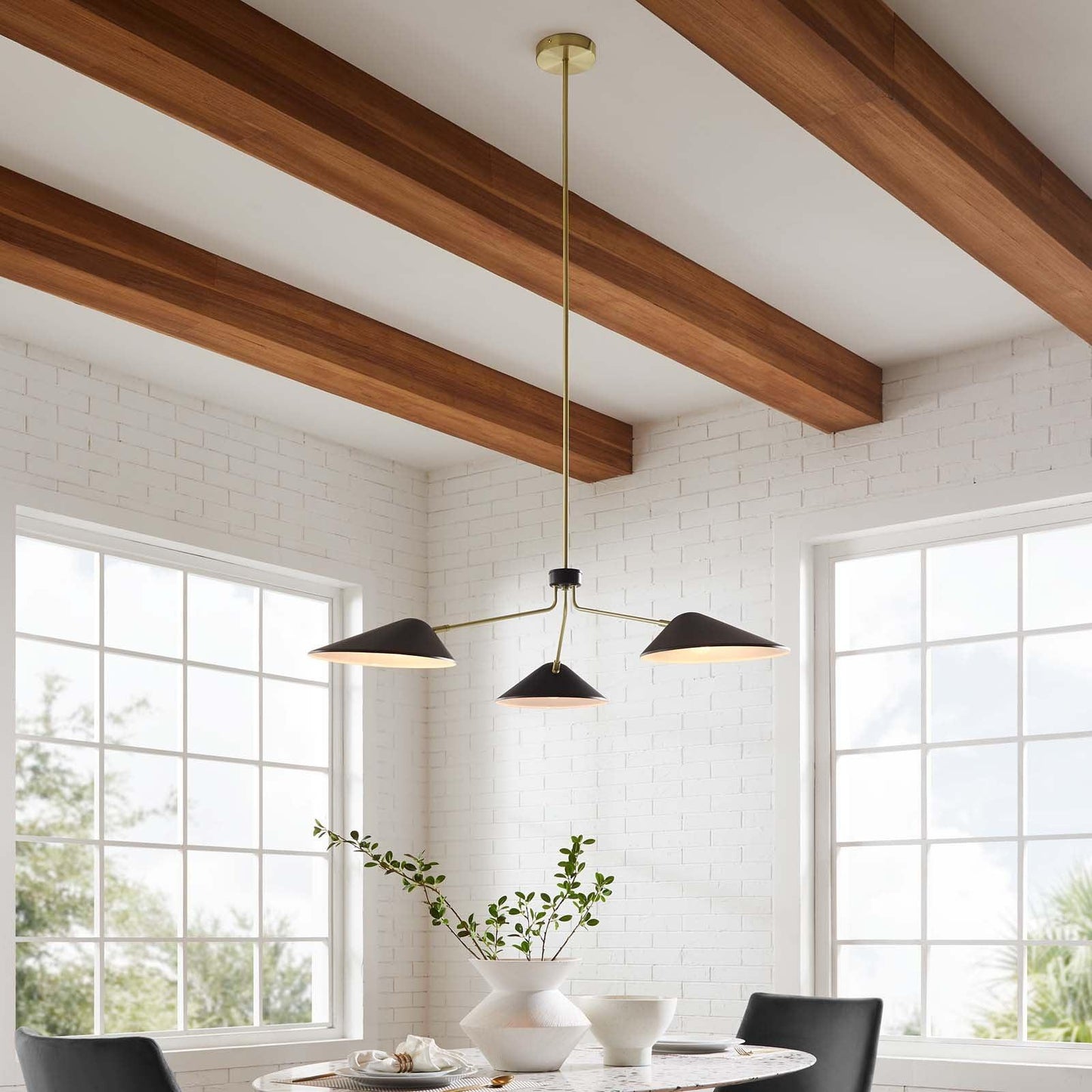 Modway Journey 3-Light 14" Arm Pendant FredCo