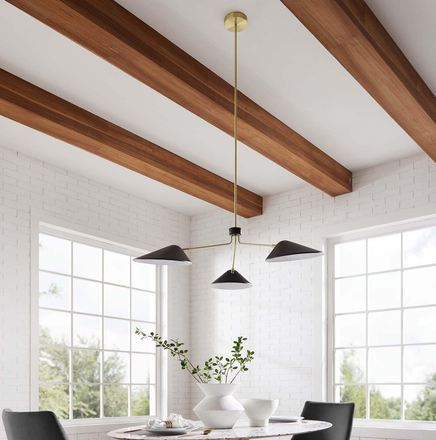 Modway Journey 3-Light 14" Arm Pendant FredCo