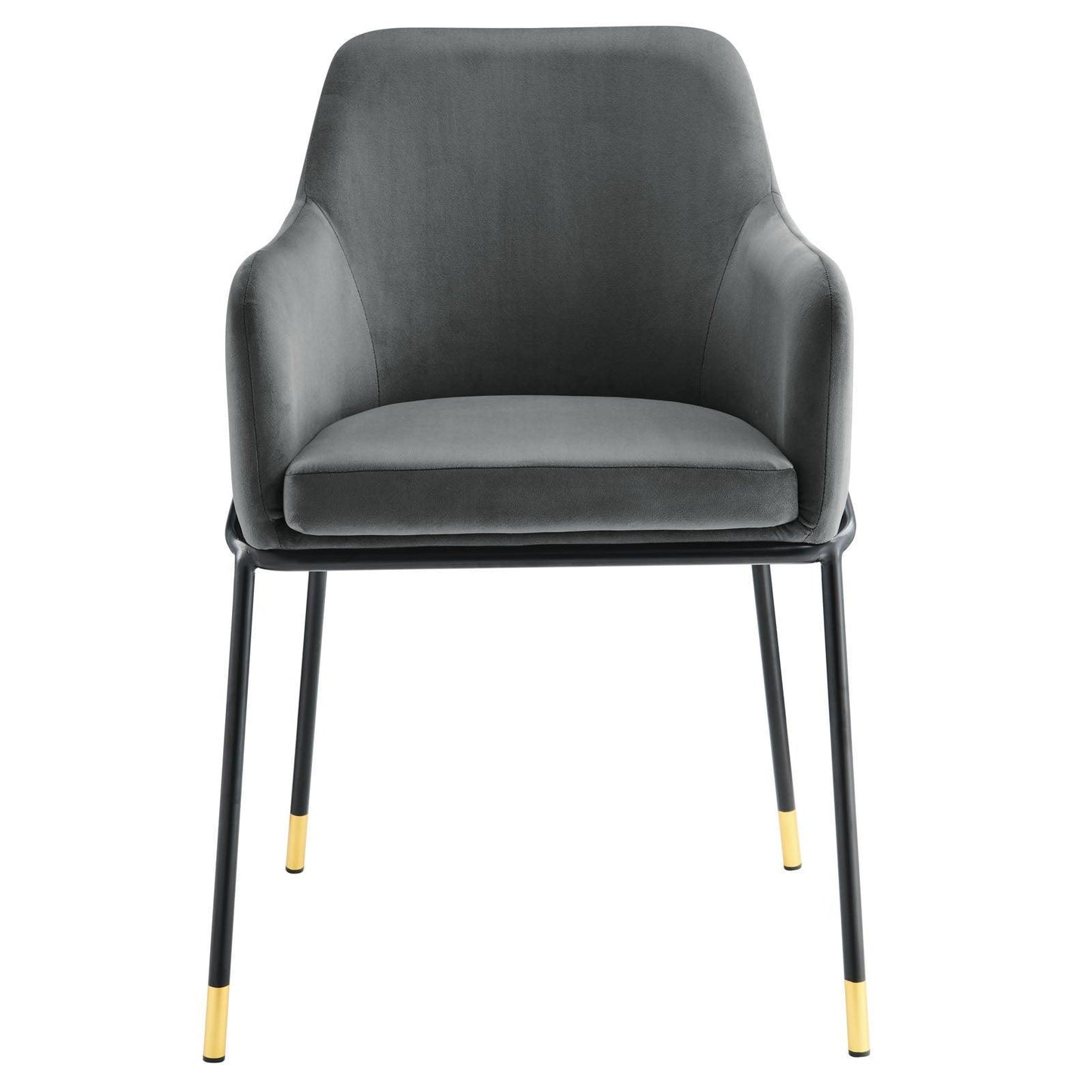 Modway Jovi Performance Velvet Dining Armchair Set of 2 FredCo