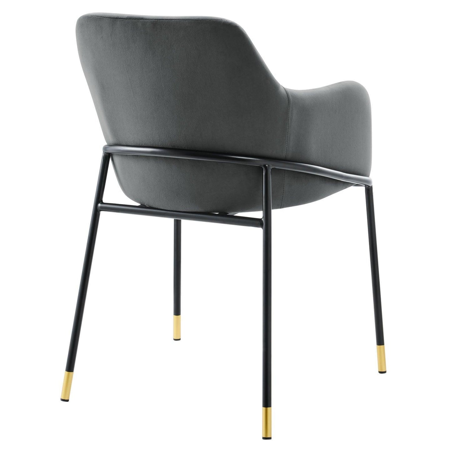 Modway Jovi Performance Velvet Dining Armchair Set of 2 FredCo