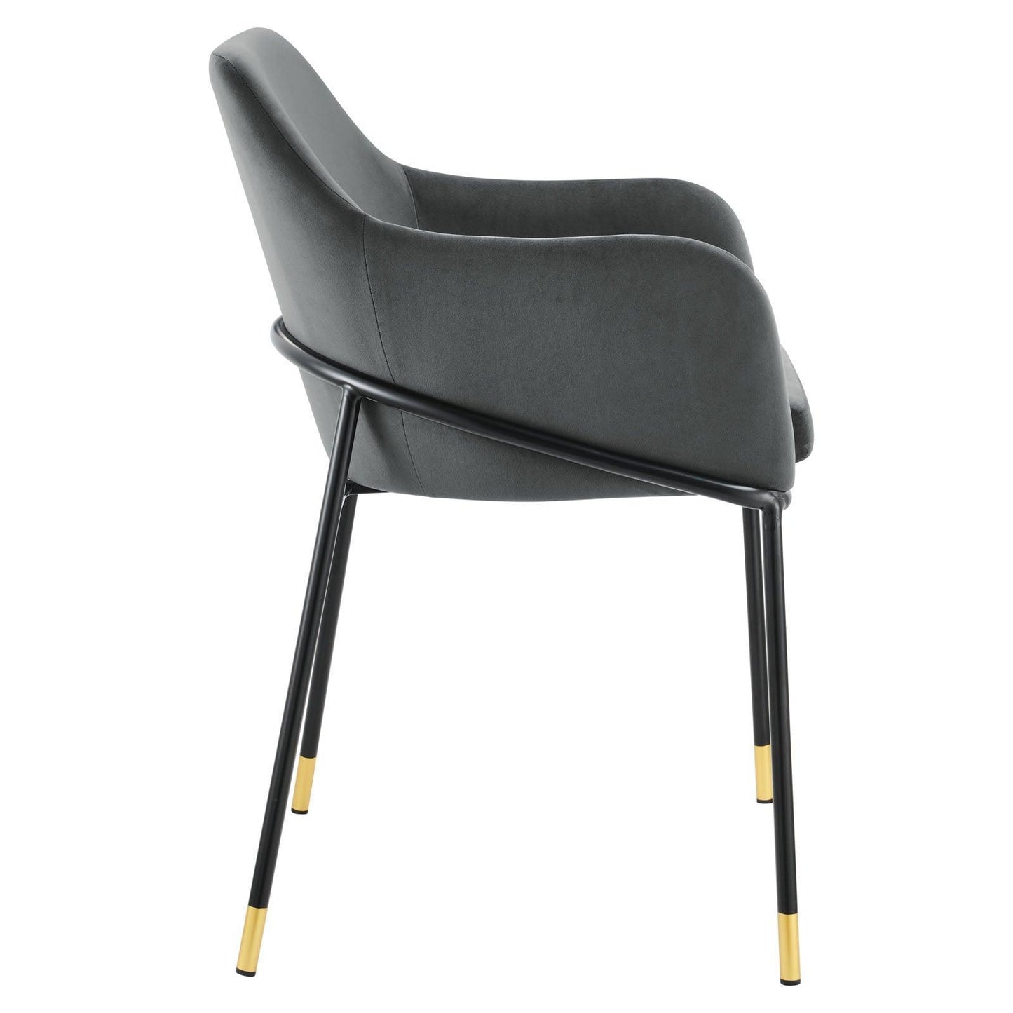 Modway Jovi Performance Velvet Dining Armchair Set of 2 FredCo