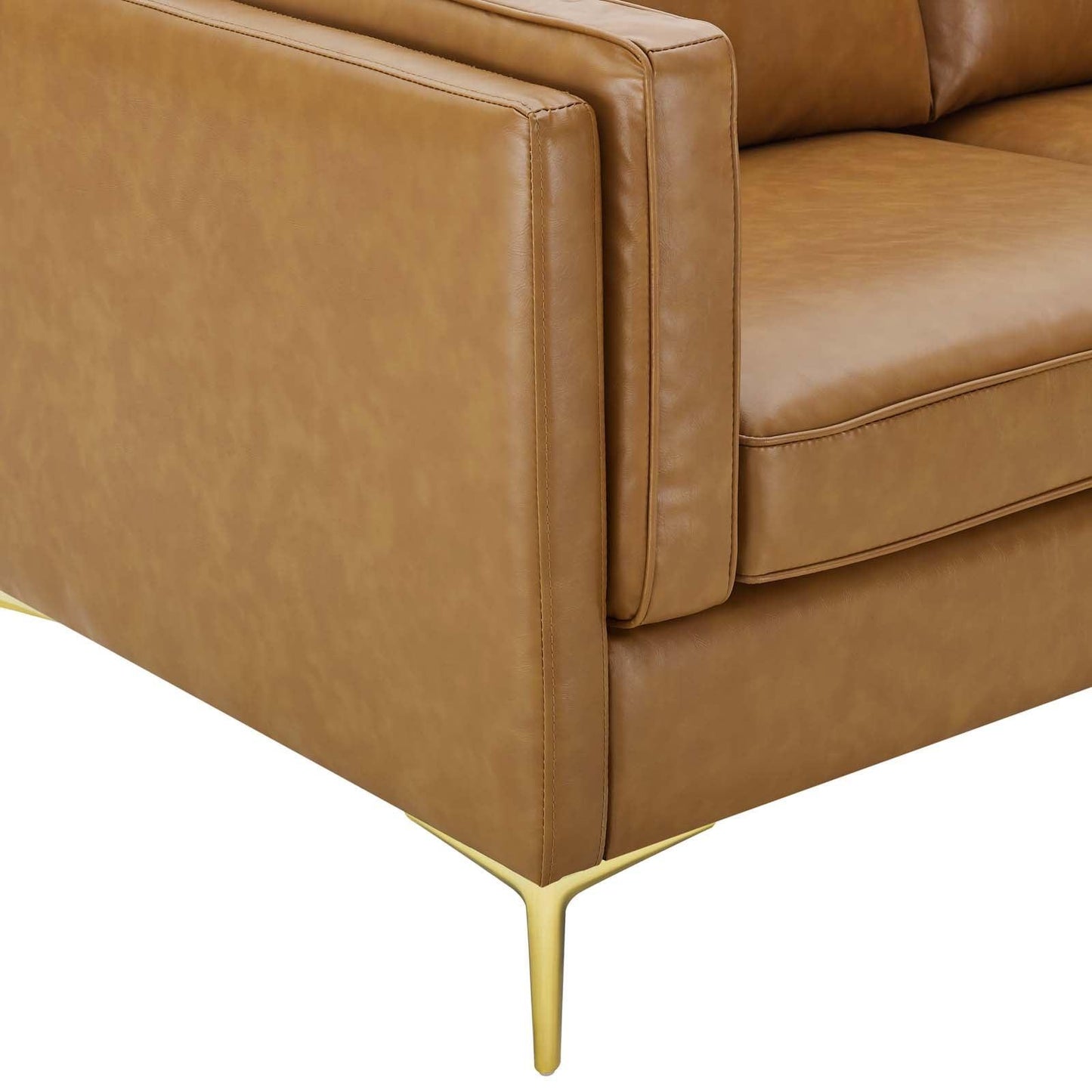 Modway Kaiya Vegan Leather Sofa FredCo