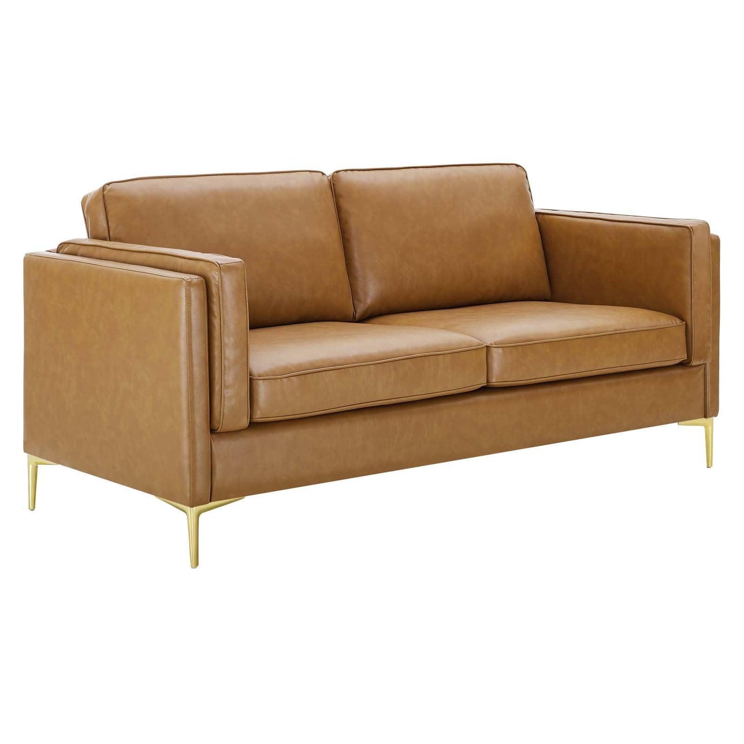 Modway Kaiya Vegan Leather Sofa FredCo