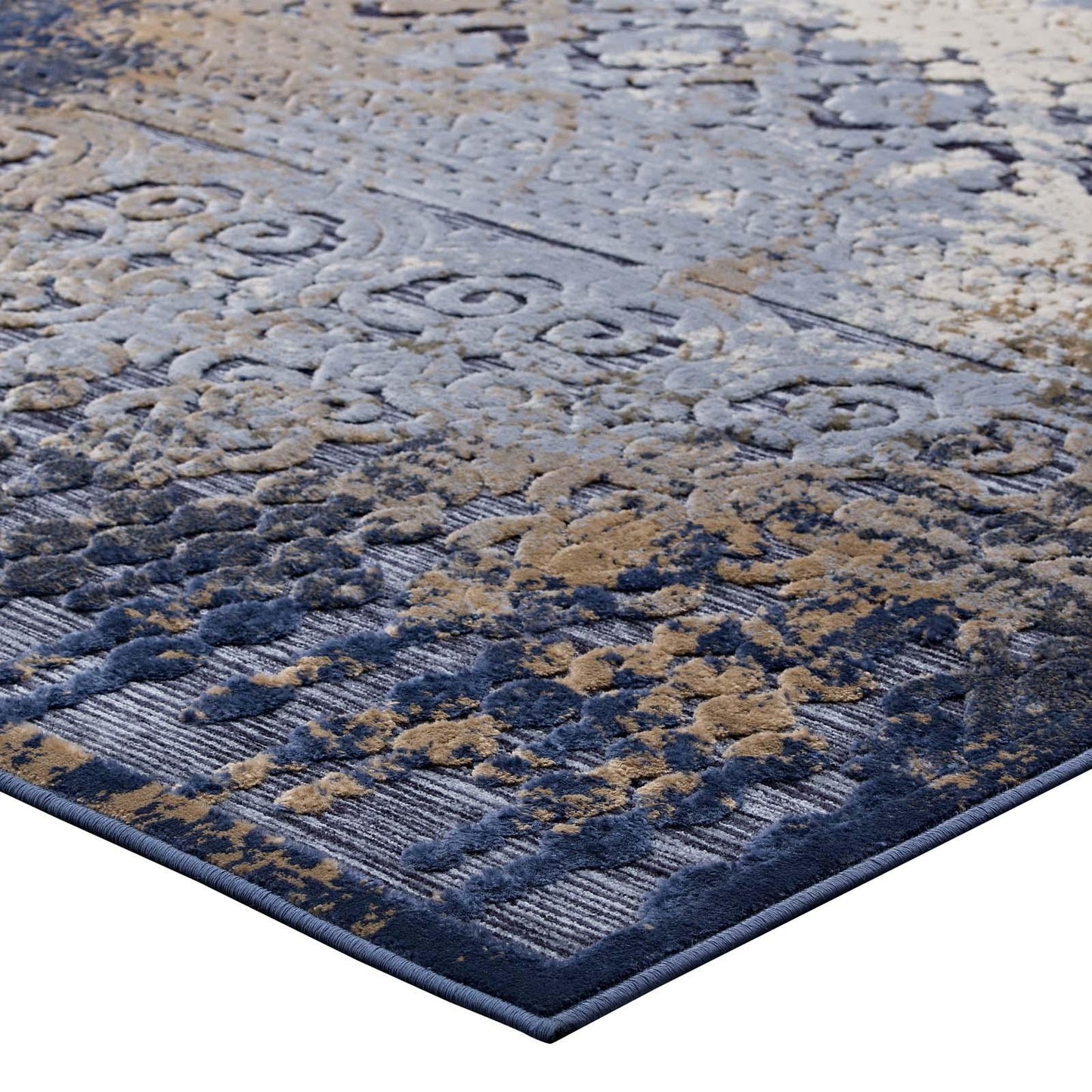 Modway Kalene Distressed Vintage Turkish Area Rug FredCo